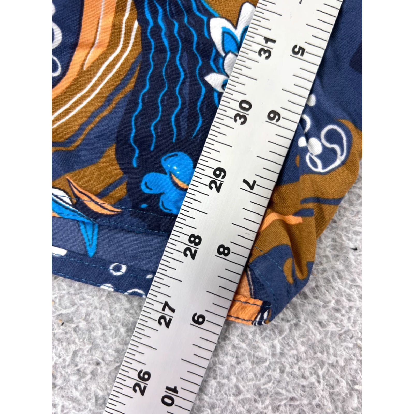 Patagonia Patagonia Men Bottom Trunks 29 Blue Floral Hawaiian Tropical Fish Nylon Swim Surf Size US 29 - 7 Thumbnail
