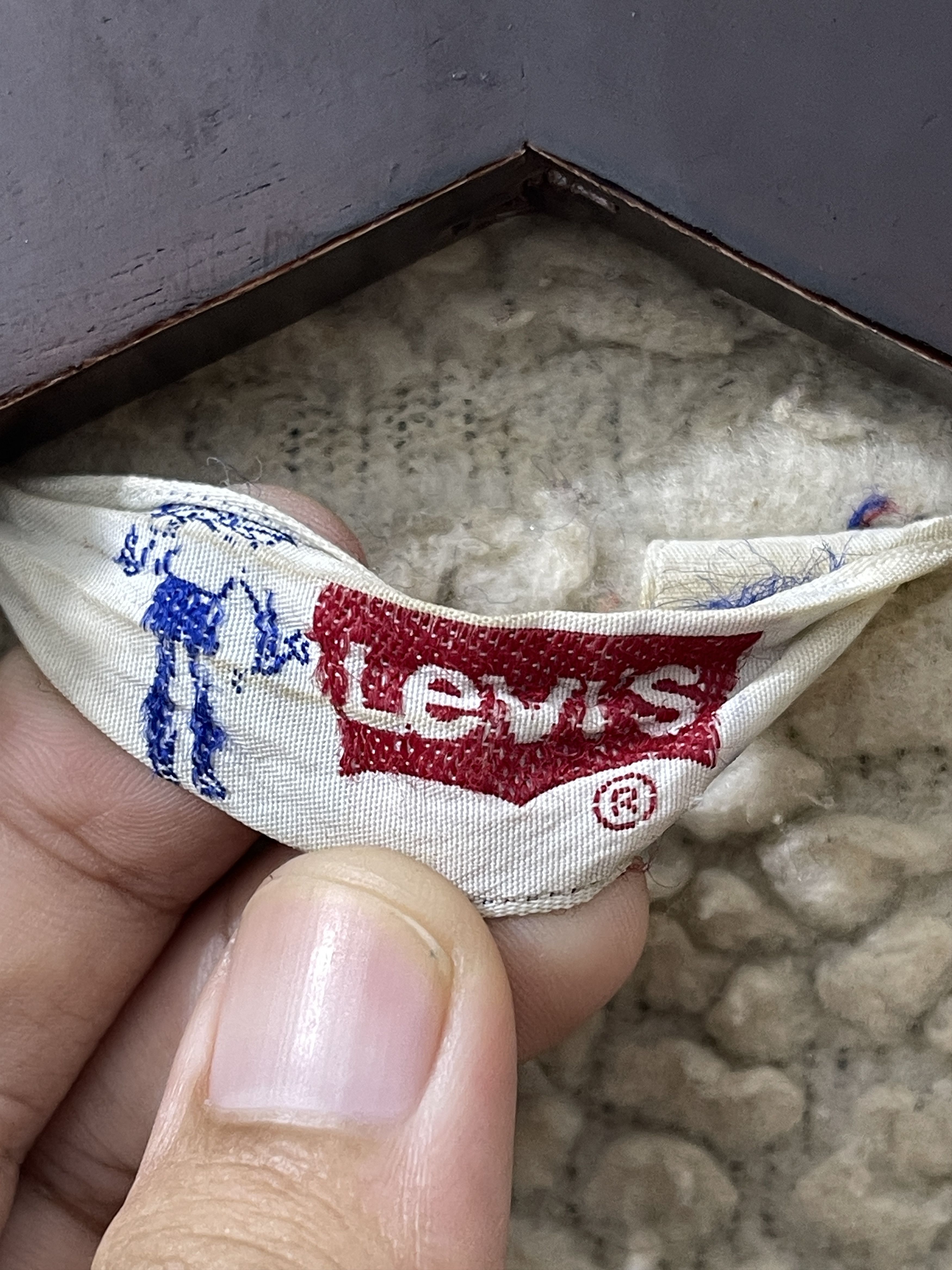 Levi's Vintage Clothing Thrashed 70s Levis Denim Rust Saddleman Jacket Size US S / EU 44-46 / 1 - 8 Thumbnail