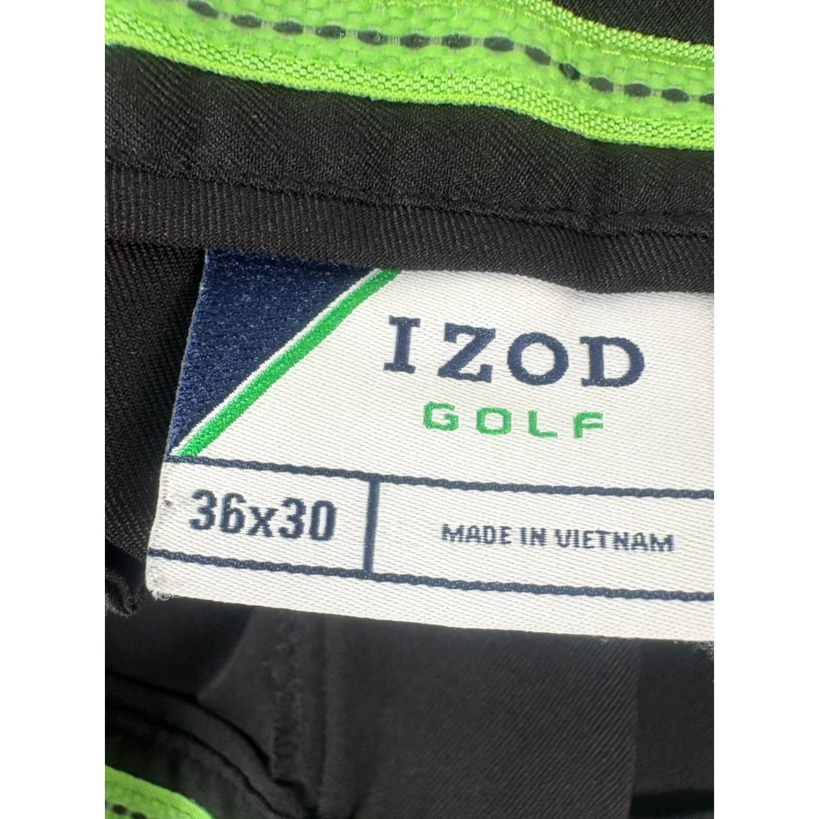 Izod Izod Golf Dress Pants Men Black 36 Waist 36x30 Straight Front Button Zip Pockets 100% Polyester Machine Washable Regular Size 36 Izod Golf Dress Pants Size US 36 / EU 52 - 7 Thumbnail