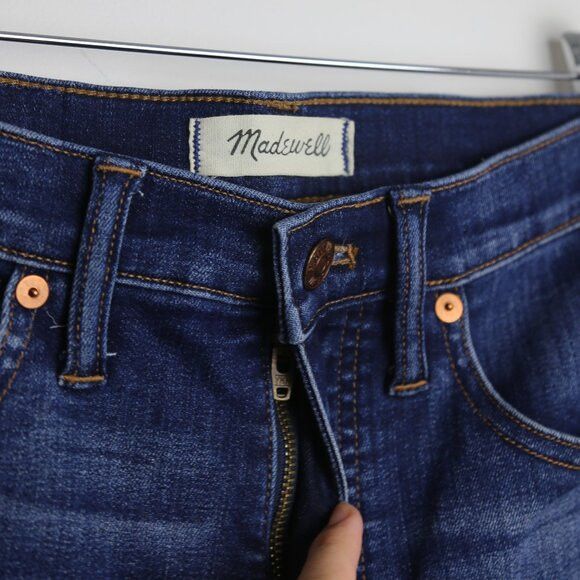 Madewell Madewell 10" High-Rise Skinny Jeans in Danny Wash Size 26" / US 2 / IT 38 - 3 Thumbnail