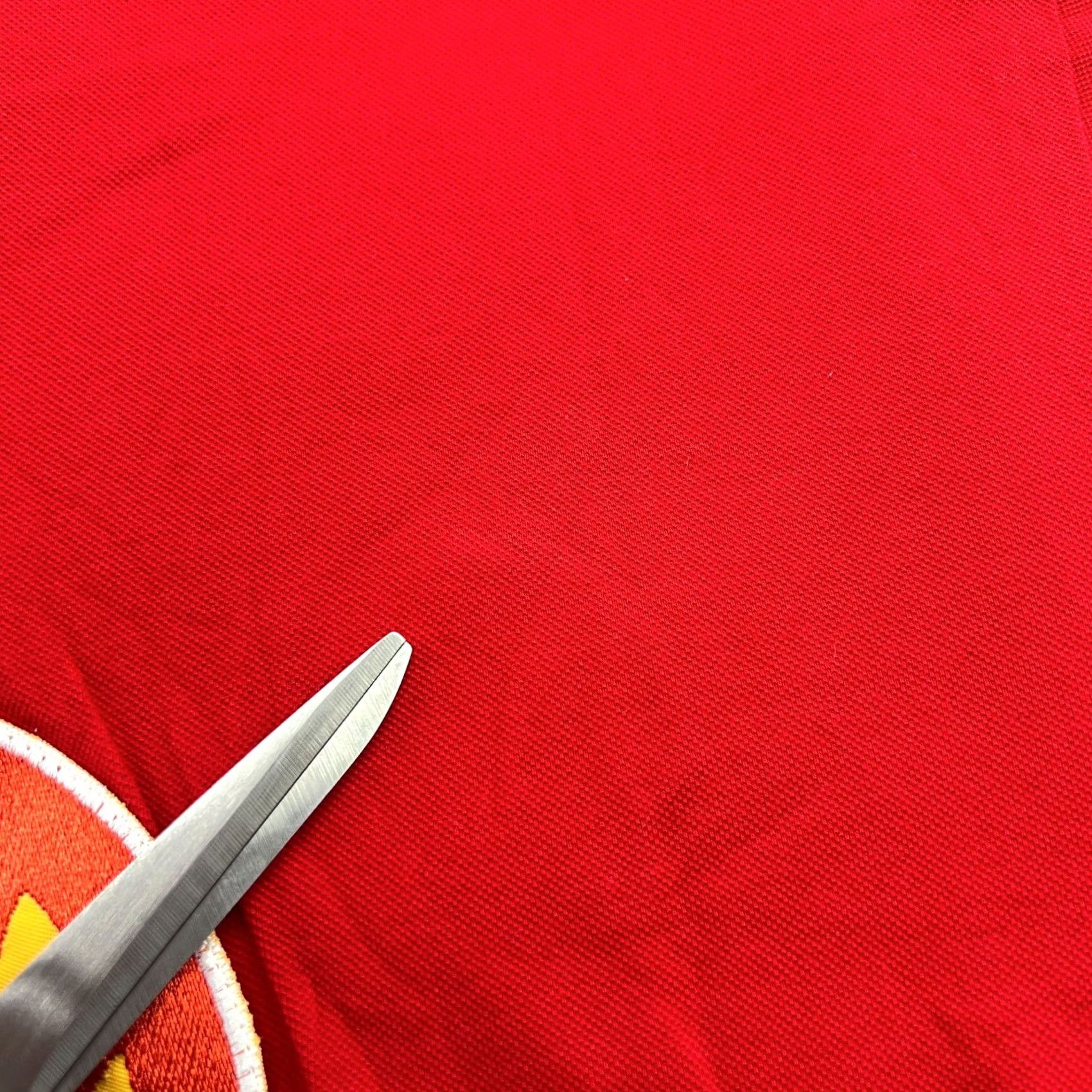 Vintage Vintage Alfredo Grassi Shell V-Power Polo shirt Mens Small Red Work Job Polo Size US S / EU 44-46 / 1 - 2 Thumbnail