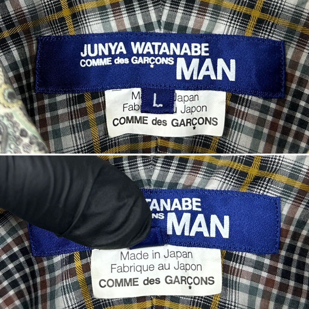 Junya Watanabe Comme des Garçons Junya Watanabe MAN Paisley Button Up Shirt Size US L / EU 52-54 / 3 - 24 Thumbnail