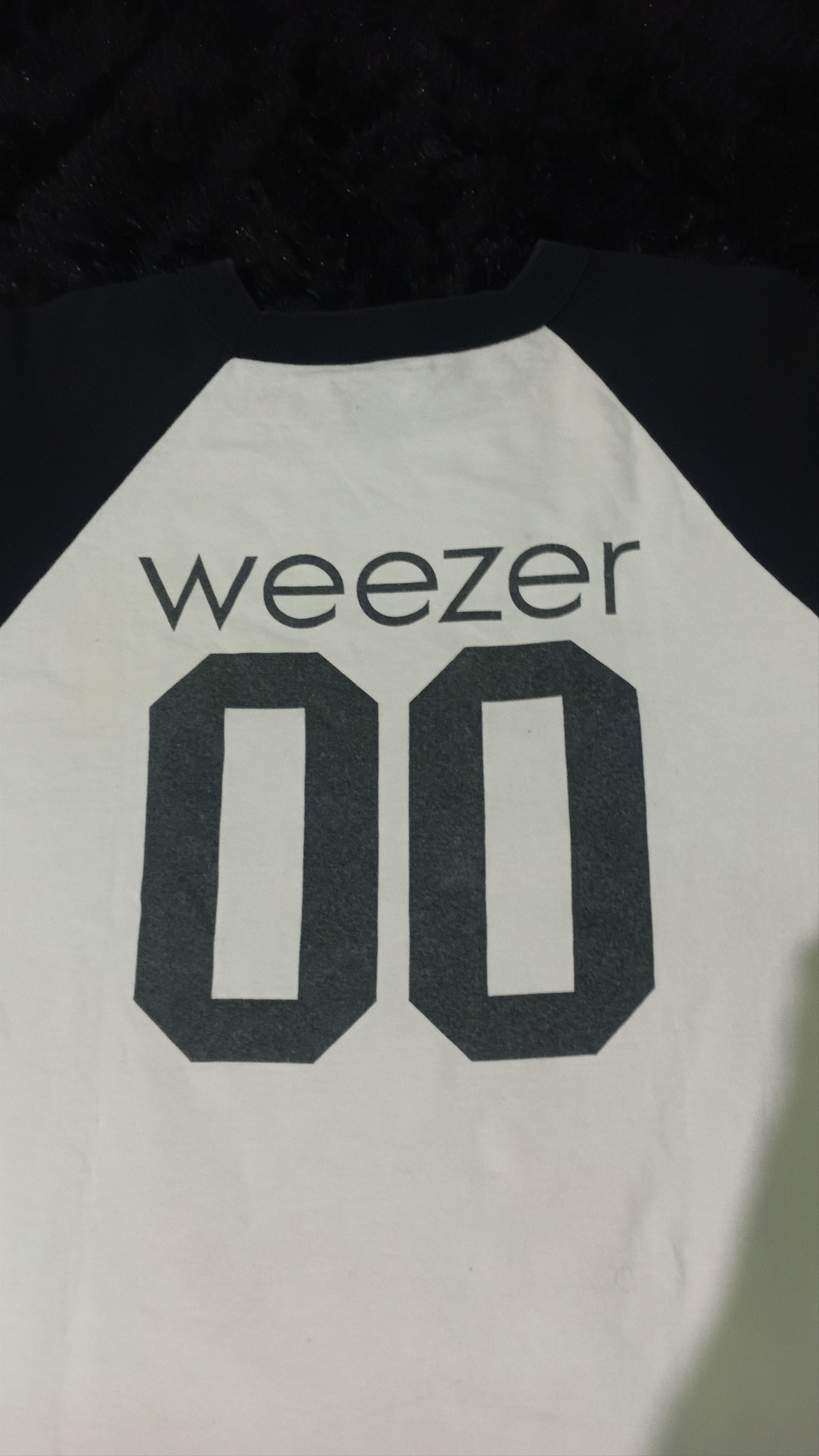 Band Tees × Vintage Vintage Weezer Raglan Shirt Size US XL / EU 56 / 4 - 7 Thumbnail