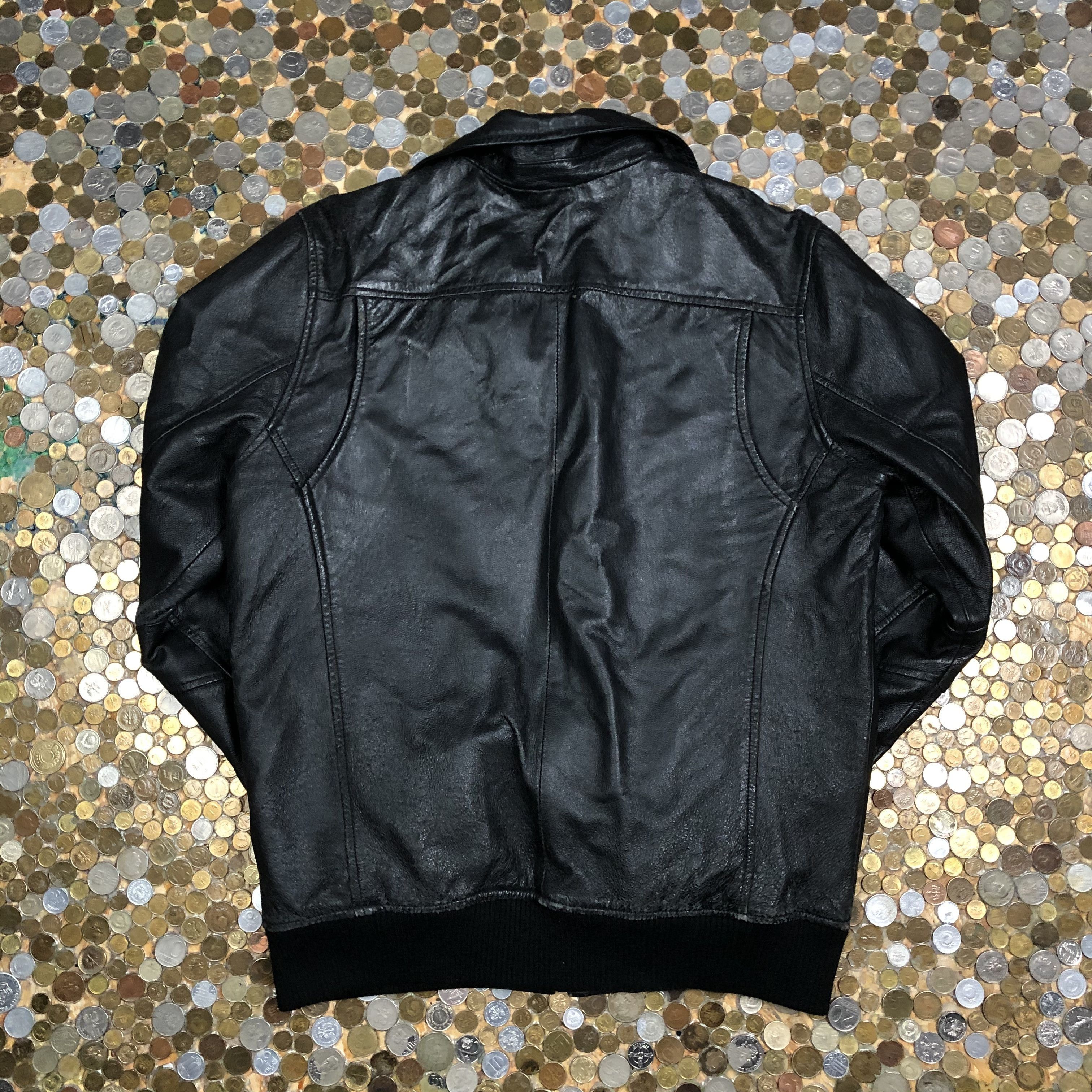 Vintage The Glory Days Vintage bomber Leather Jacket 90's Size US M / EU 48-50 / 2 - 6 Thumbnail
