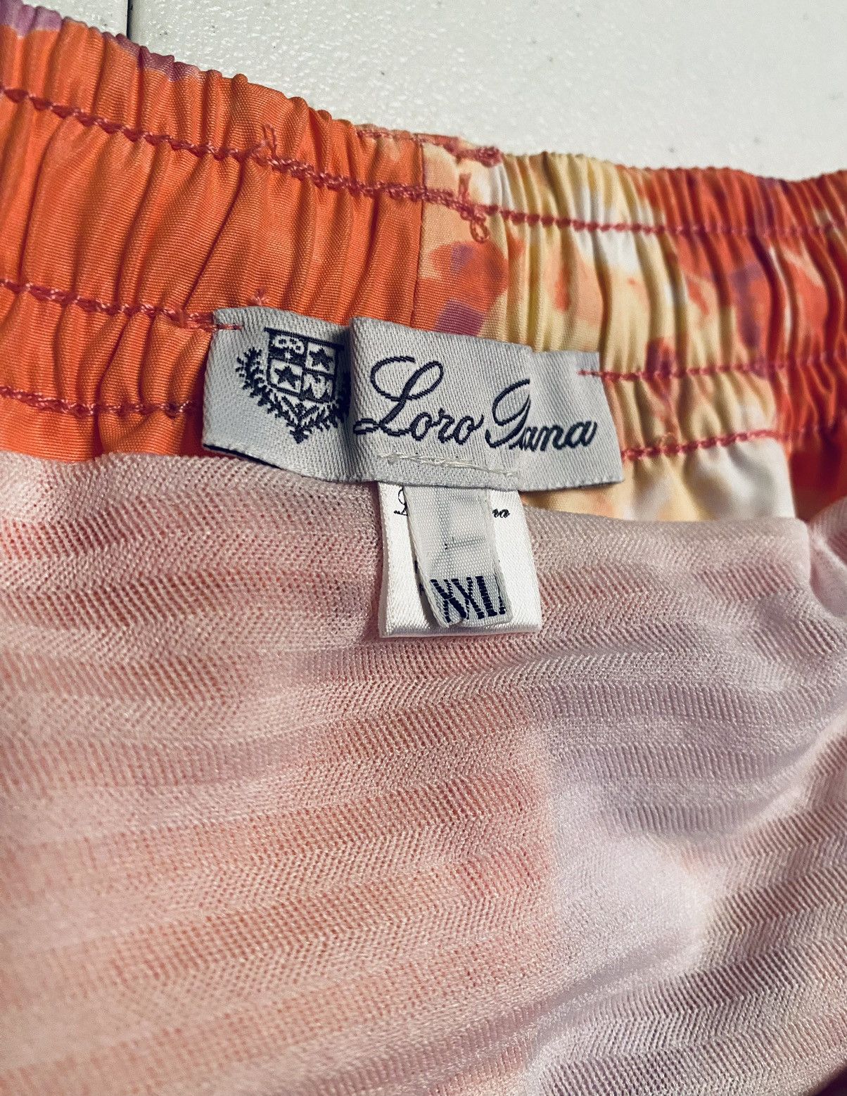 Loro Piana Loro Piana 🇮🇹 Hawaiian Sunset Resort Swim Trunks XXL NW Size US 38 / EU 54 - 2 Thumbnail