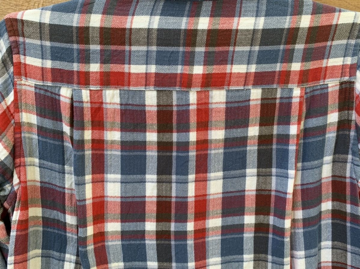 Issey Miyake Ne-net x Issey Miyake Plaid Tartan Flannel Shirt Size US M / EU 48-50 / 2 - 12 Thumbnail