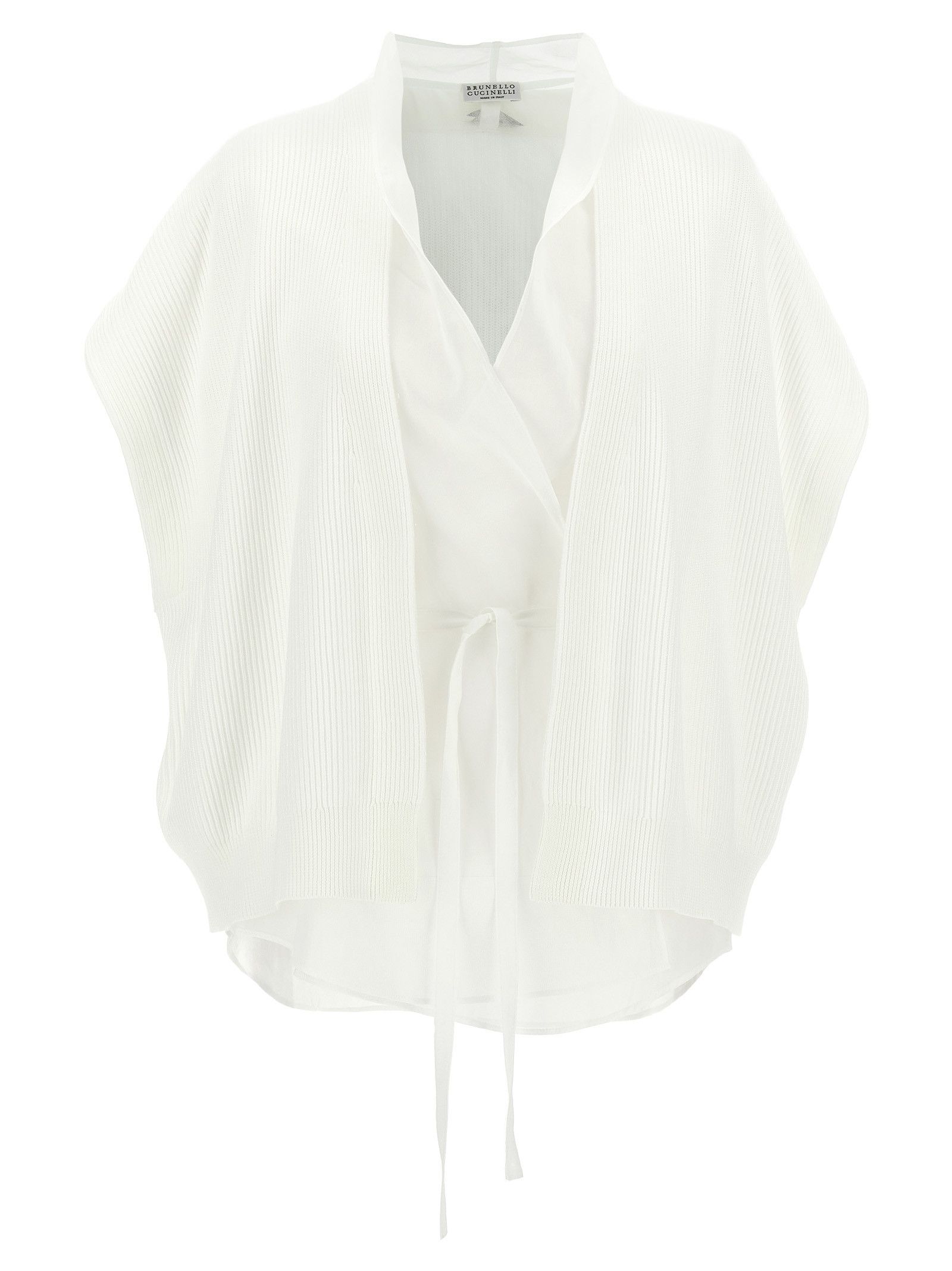 Brunello Cucinelli Layered Cardigan Size XS / US 0-2 / IT 36-38 - 1 Thumbnail