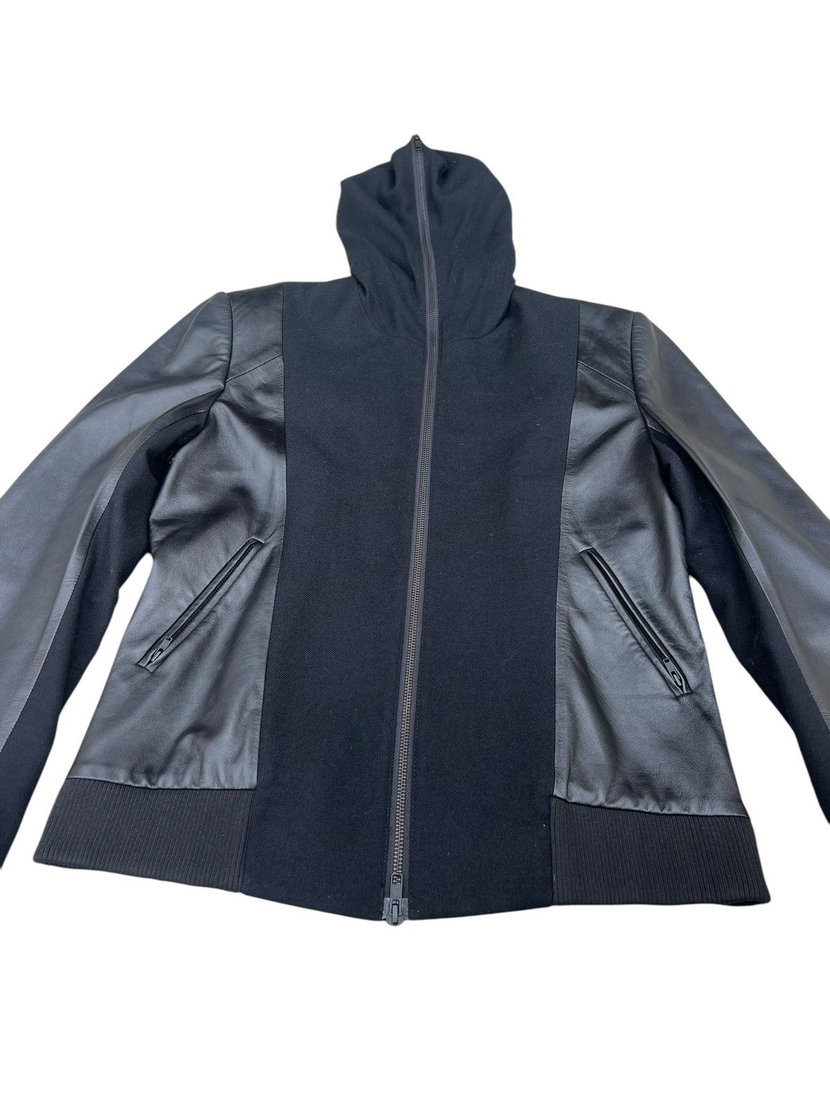 INJURY Injury Australia Hoodie Hybrid Leather Jacket Size US S / EU 44-46 / 1 - 9 Thumbnail