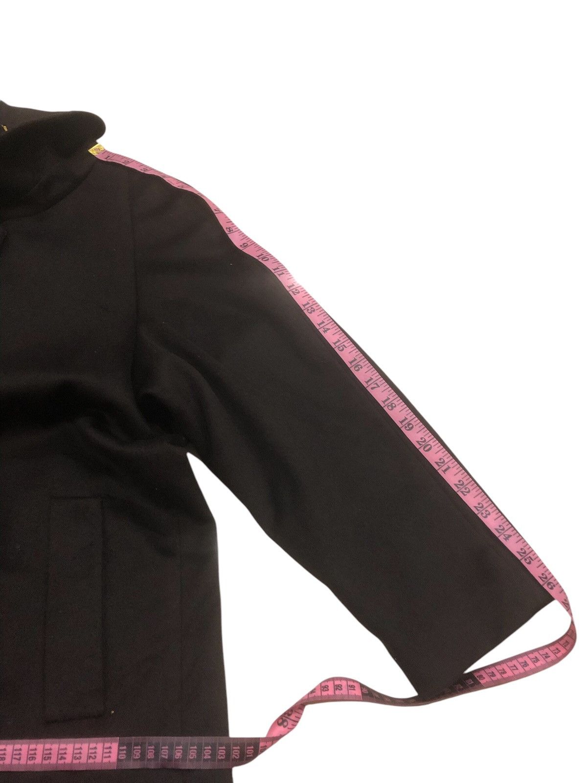 Balmain Balmain Mix Wool Coat Winter Loose Armpit Button Size M / US 6-8 / IT 42-44 - 14 Thumbnail