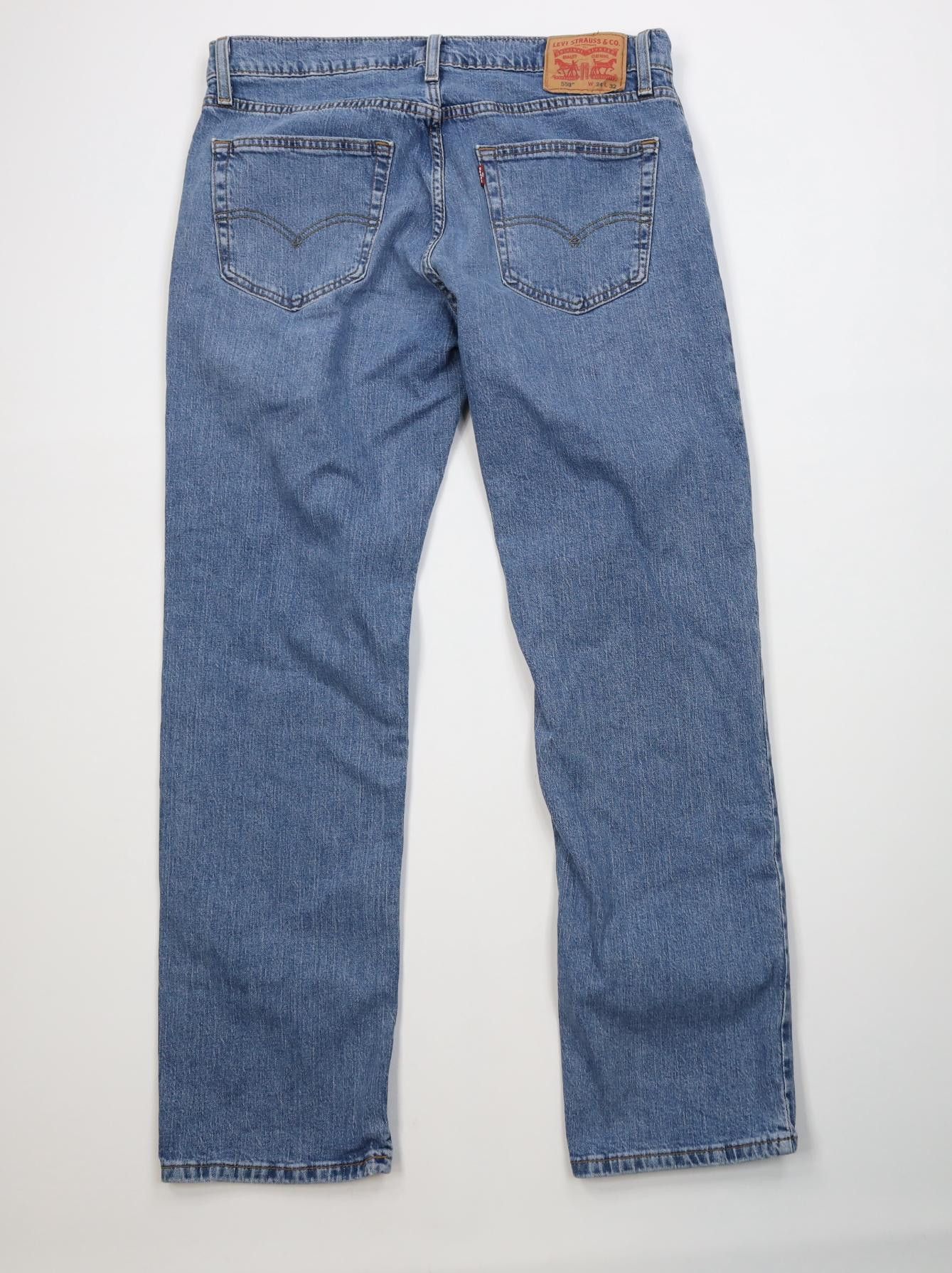 Levi's Vintage Y2K Levis 559 Stretch Relaxed Straight Leg Jeans Size US 34 / EU 50 - 9 Thumbnail