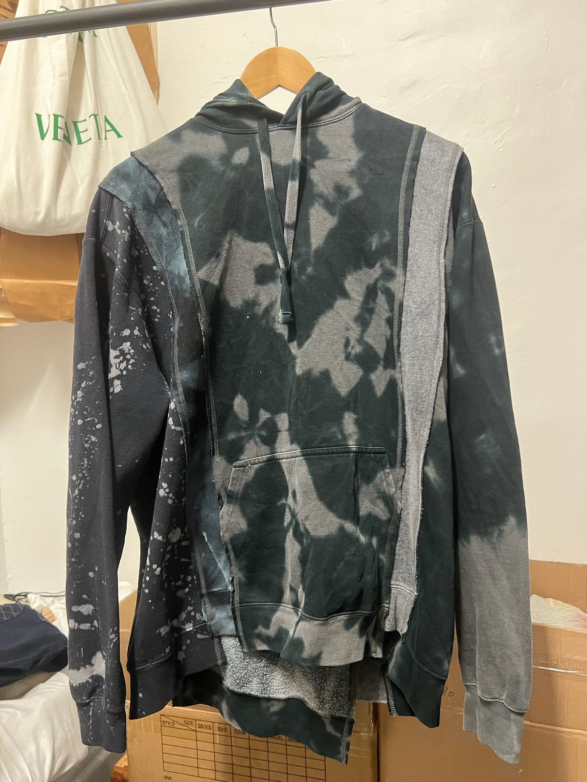 Needles Needles panel hoodie Size US XL / EU 56 / 4 - 1 Thumbnail