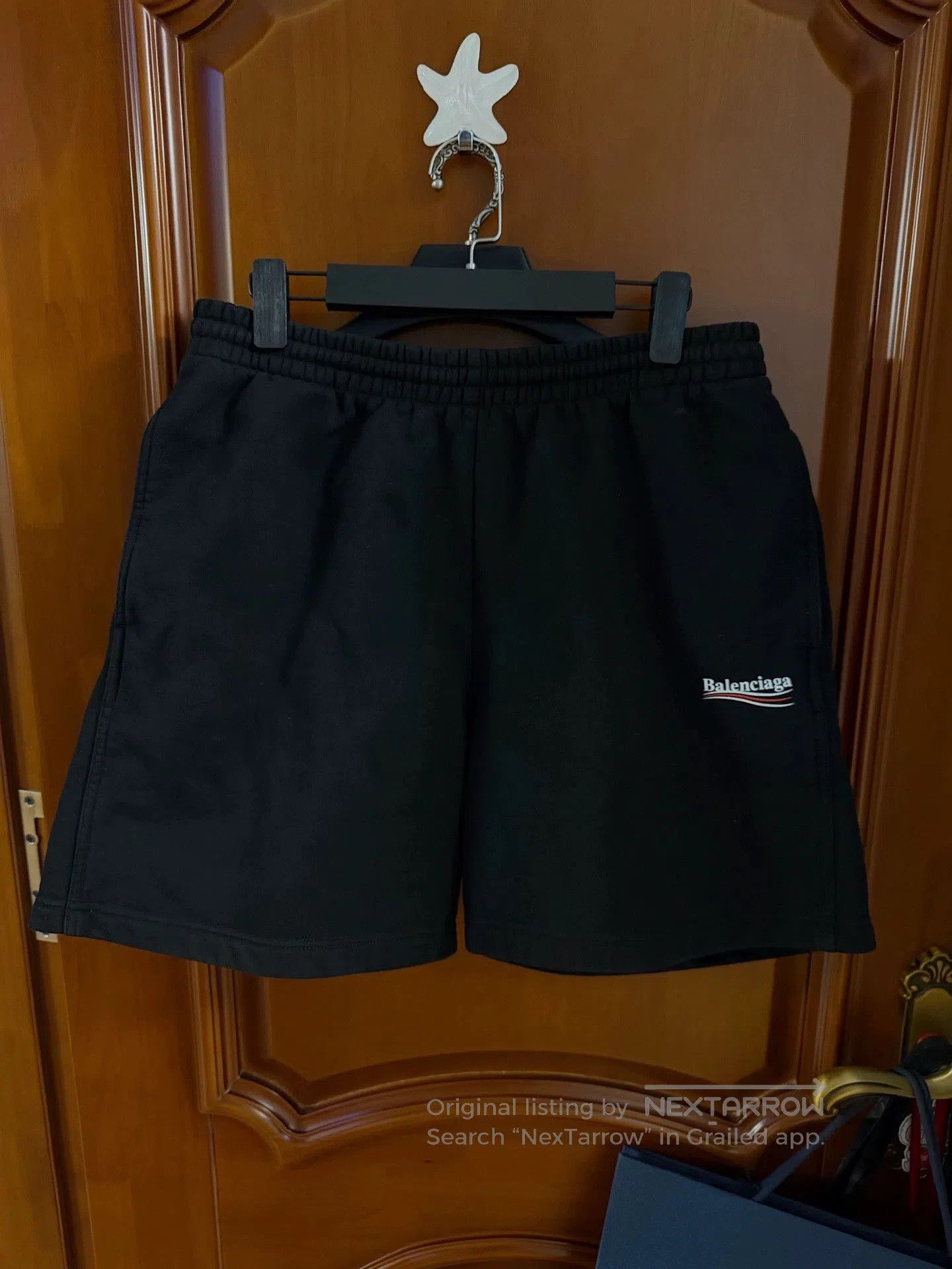 Balenciaga Balenciaga Cola Print Shorts. Size US 26 / EU 42 - 1 Thumbnail