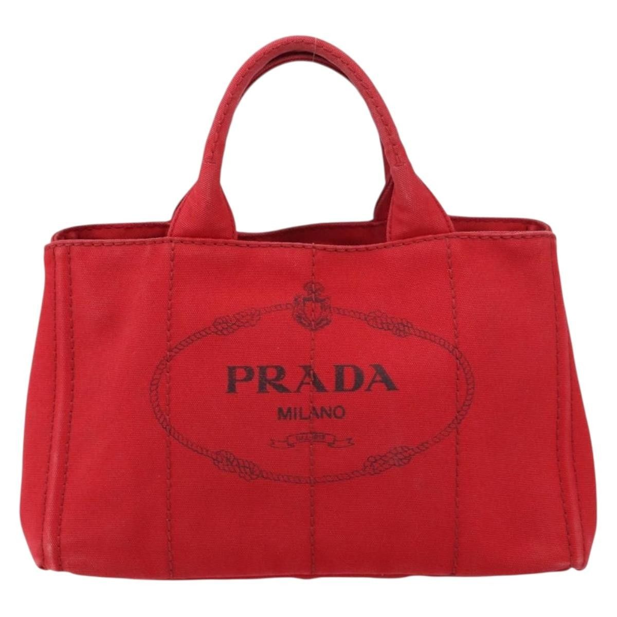 Prada Prada Canapa Tote Canvas Size ONE SIZE - 1 Thumbnail