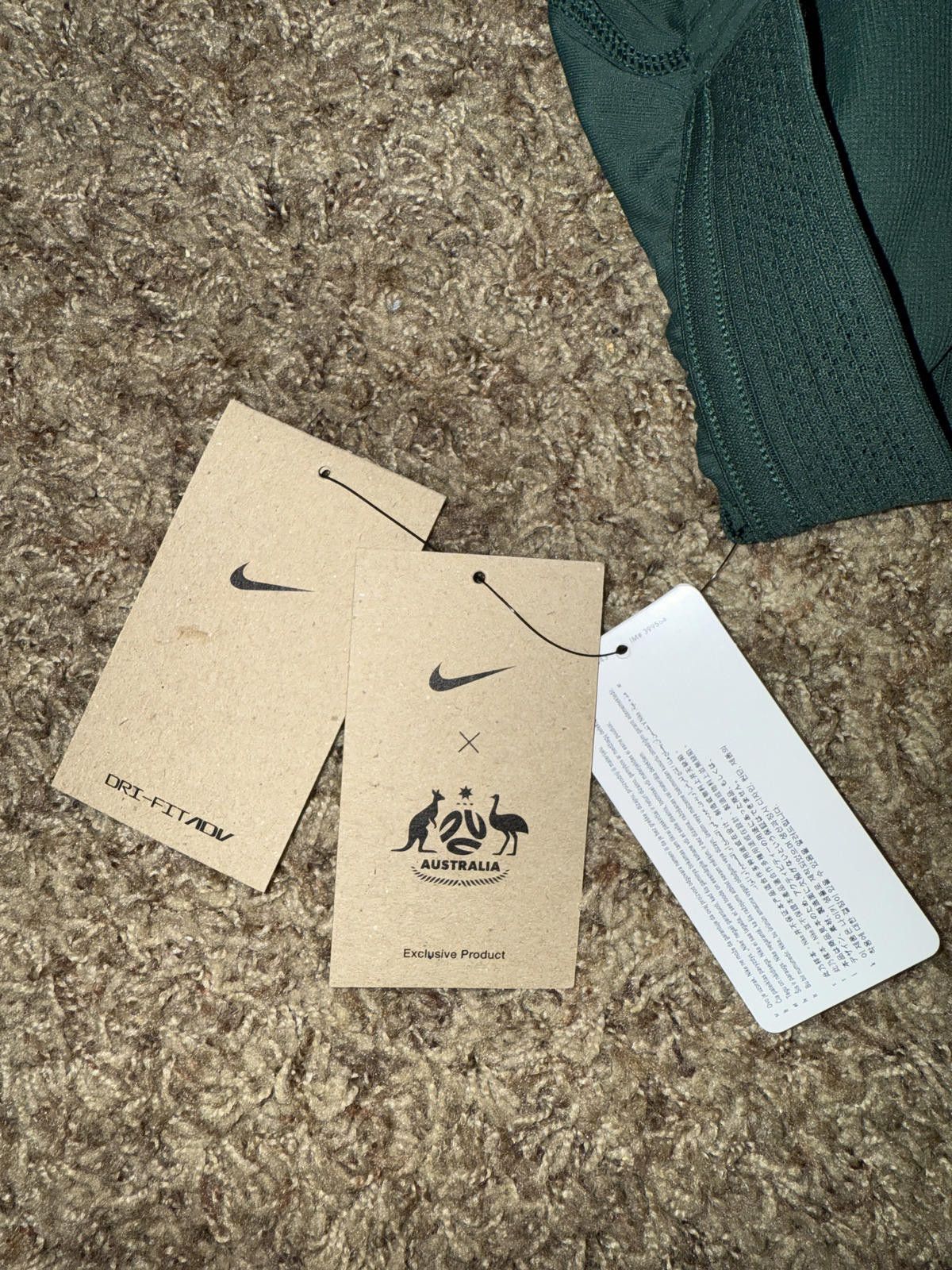 Nike Nike Men’s Dri-Fit ADV Australia 2023 Home Shorts Sample Size US 28 / EU 44 - 9 Thumbnail