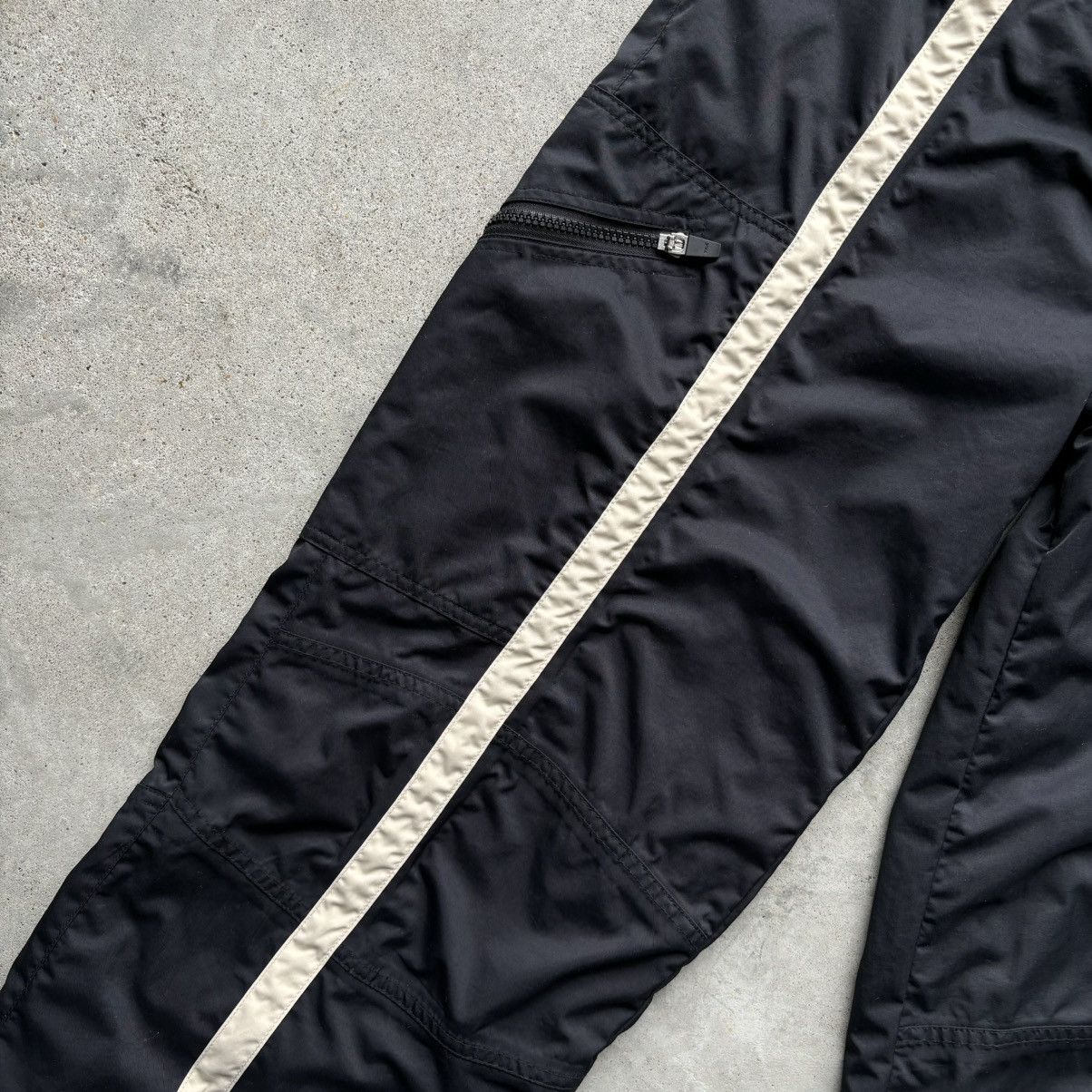Obermeyer × Vintage vintage Y2K OBERMEYER Baggy Ski Striped Cargo Skiing Pants Size 30" / US 8 / IT 44 - 4 Thumbnail