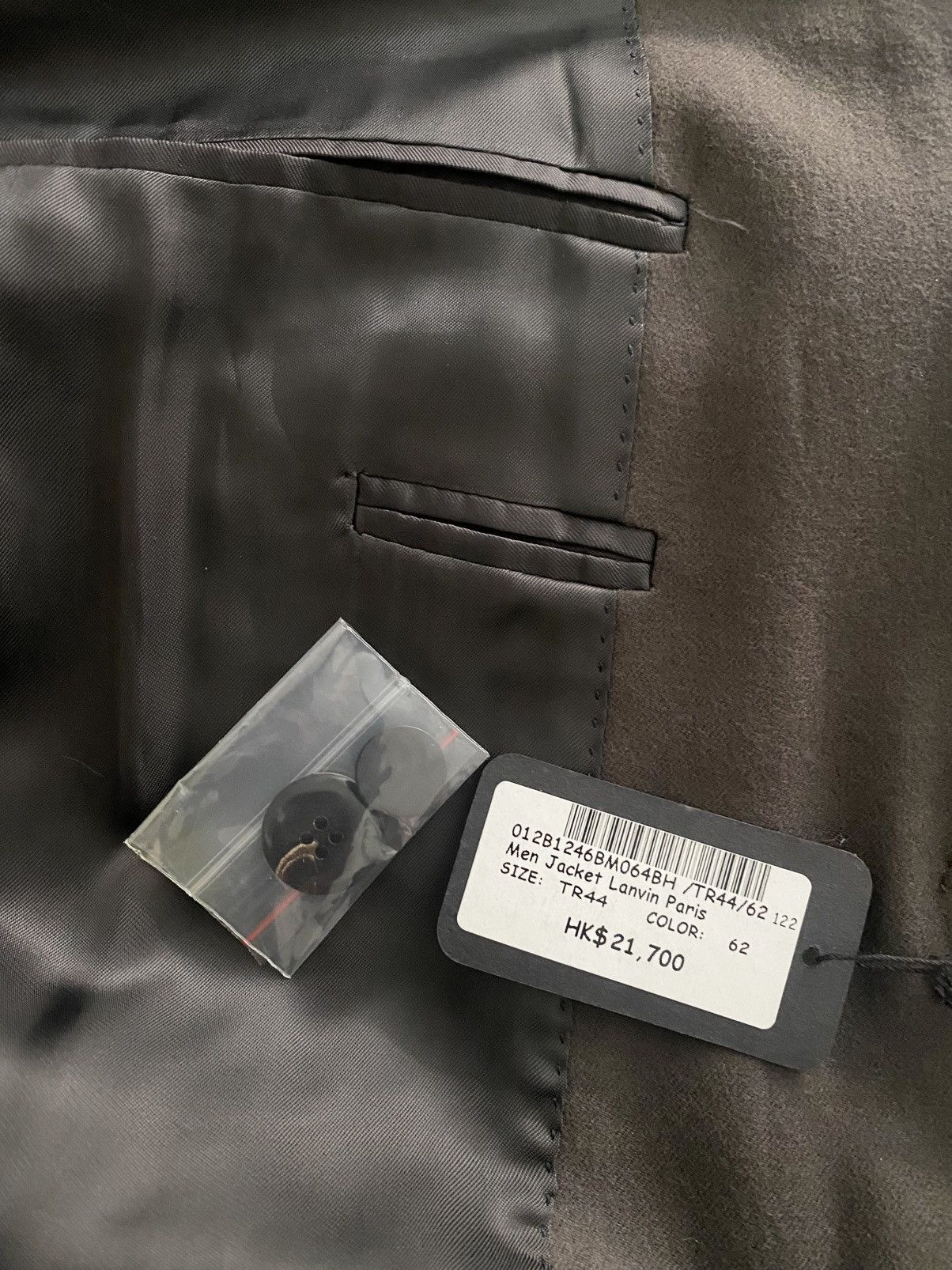 Lanvin LANVIN 2013 Fall Winter runway cashmere blazer jacket Size US S / EU 44-46 / 1 - 12 Thumbnail