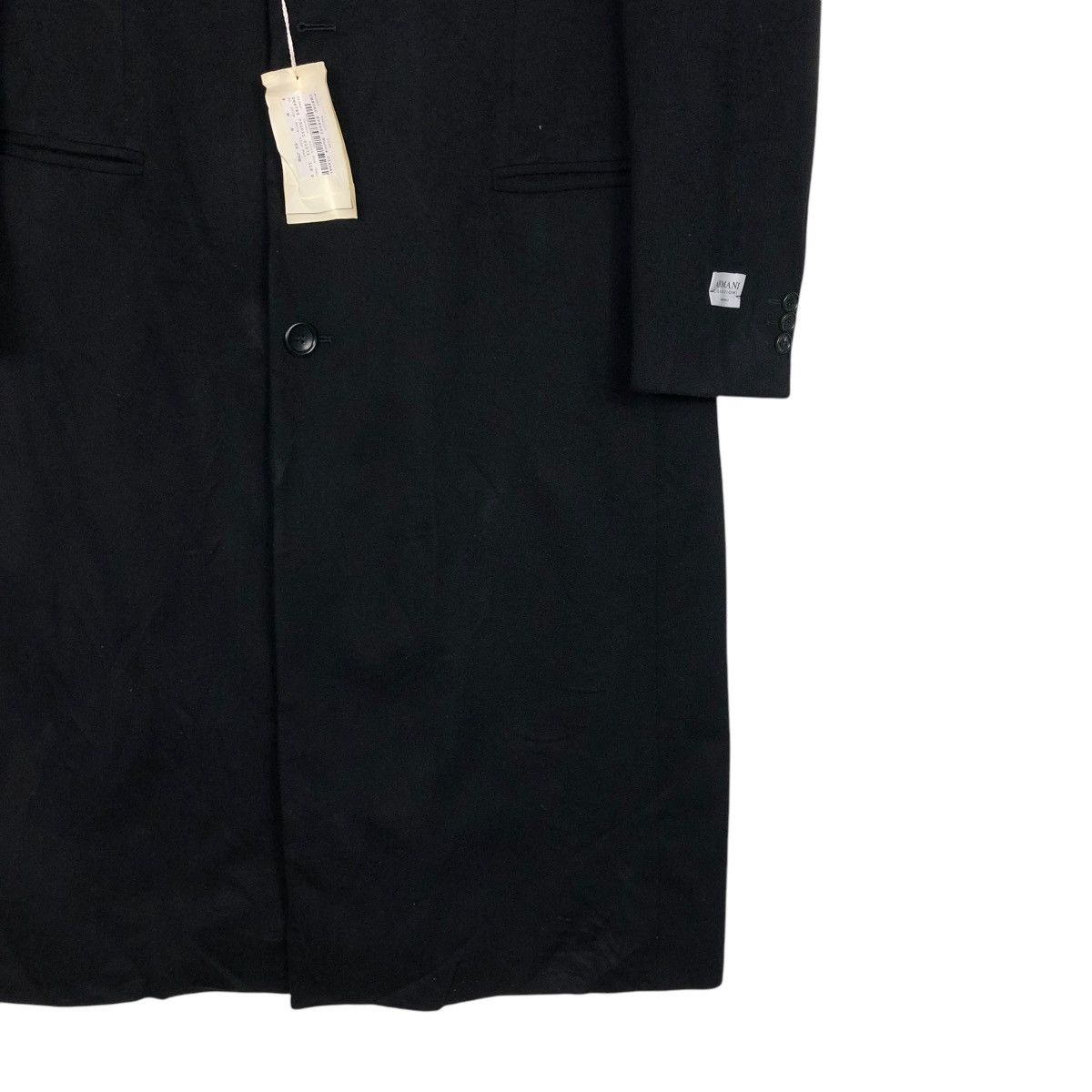 Armani Collezioni 🔥VINTAGE WOOL LONG JACKET ARMANI COLLEZIONI MADE IN ITALY Size US M / EU 48-50 / 2 - 8 Thumbnail