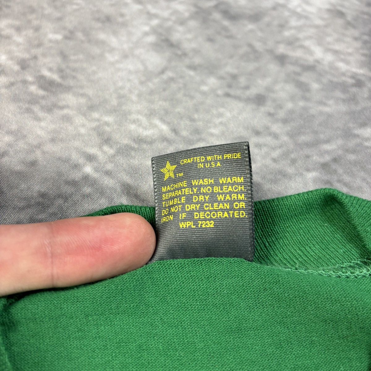 Vintage 1980s Irish Catholic Joke Tee True Vintage Felt Letter USA Size US M / EU 48-50 / 2 - 6 Thumbnail
