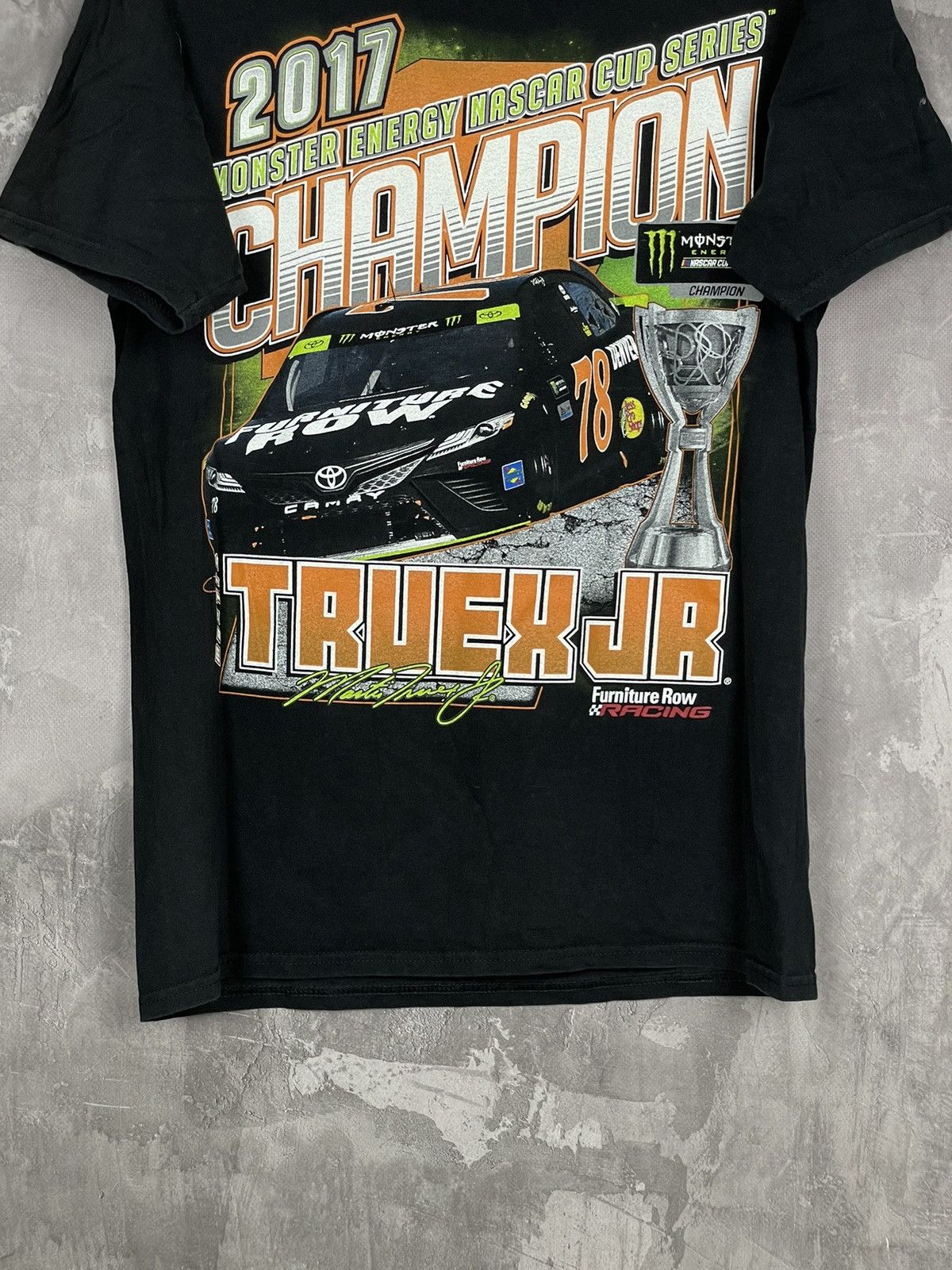 NASCAR × Vintage Crazy Y2K Monster Energy NASCAR Cup Series graphic tee Size US S / EU 44-46 / 1 - 6 Thumbnail