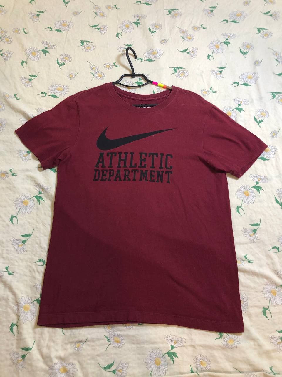 Nike Vintage T-Shirt big print red Nike crazy Y2K Size US S / EU 44-46 / 1 - 1 Thumbnail