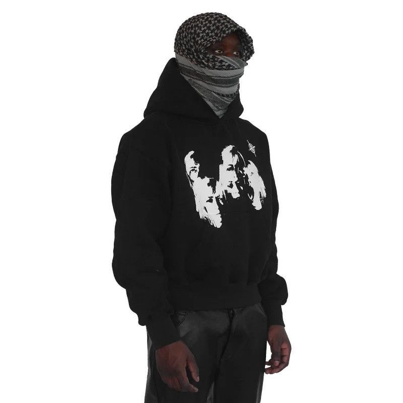 Japanese Brand × Vintage Gothic Harajuku Printed Hoodie Sweatshirt y2k Size US L / EU 52-54 / 3 - 2 Thumbnail
