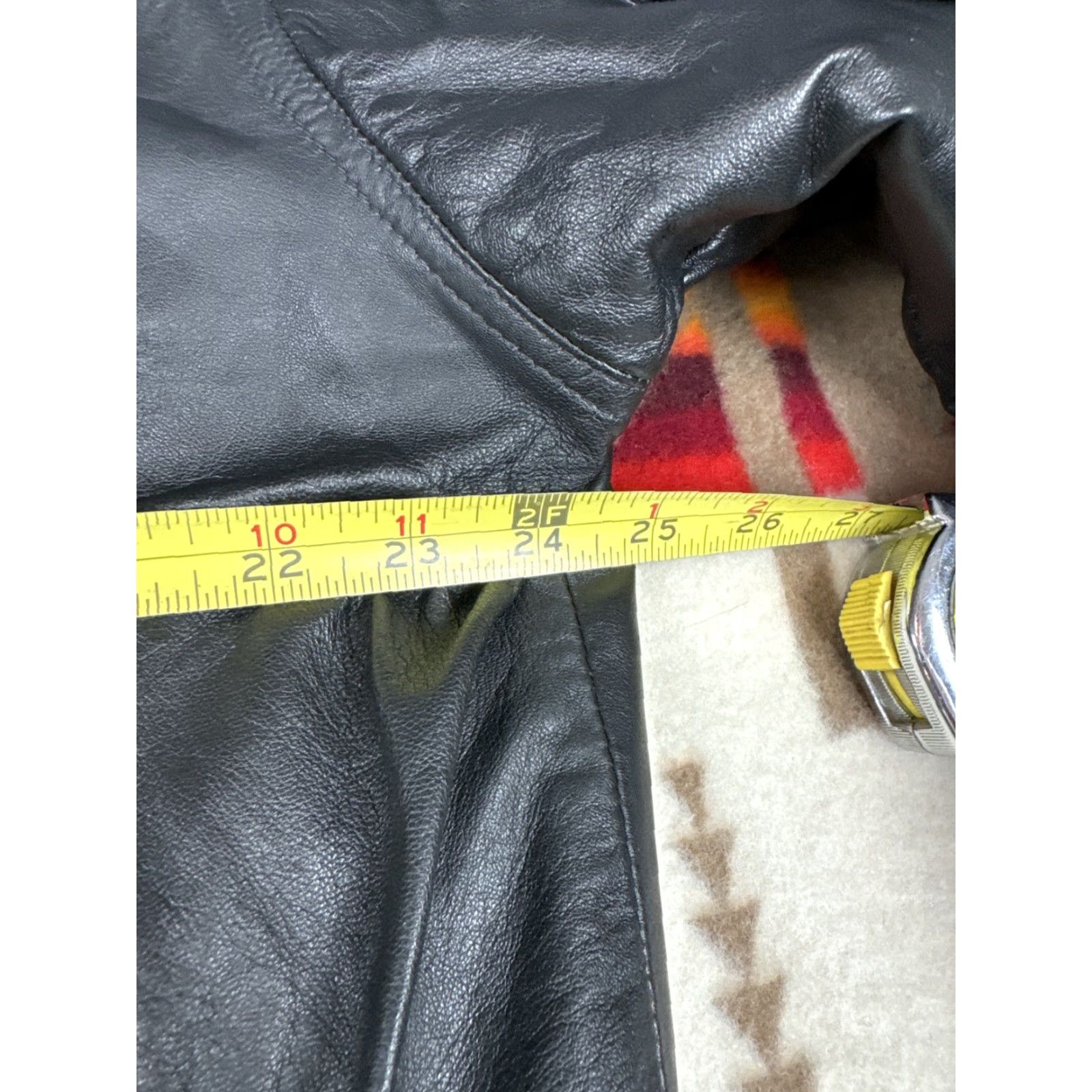 Vintage VINTAGE William Barry Leather Jacket Black Mens L Bomber 90s Coat Jacket Size US L / EU 52-54 / 3 - 5 Thumbnail