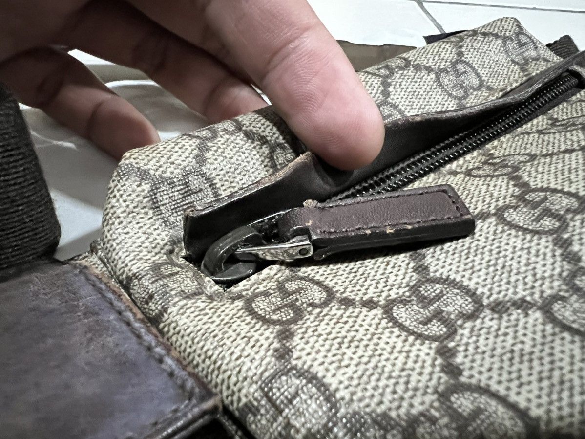 Gucci Gucci Brown GG Supreme Belt Bag Size ONE SIZE - 9 Thumbnail