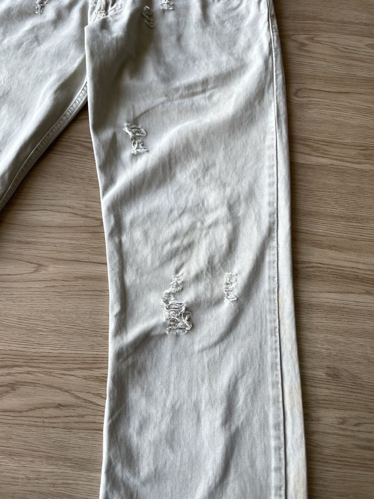 Dolce & Gabbana Dolce & Gabbana Distressed Pants Size US 32 / EU 48 - 8 Thumbnail