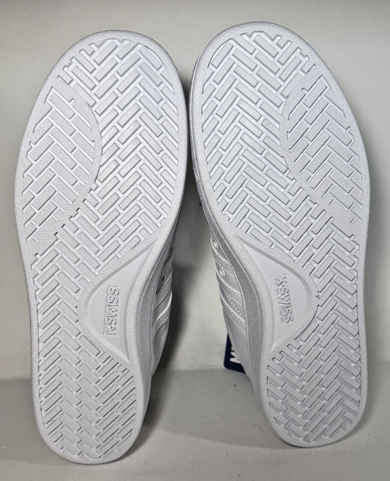 K-Swiss K-SWISS Court Pro II CMF Women's Casual Sneaker White/Silver Size US 8 / EU 41 - 5 Thumbnail