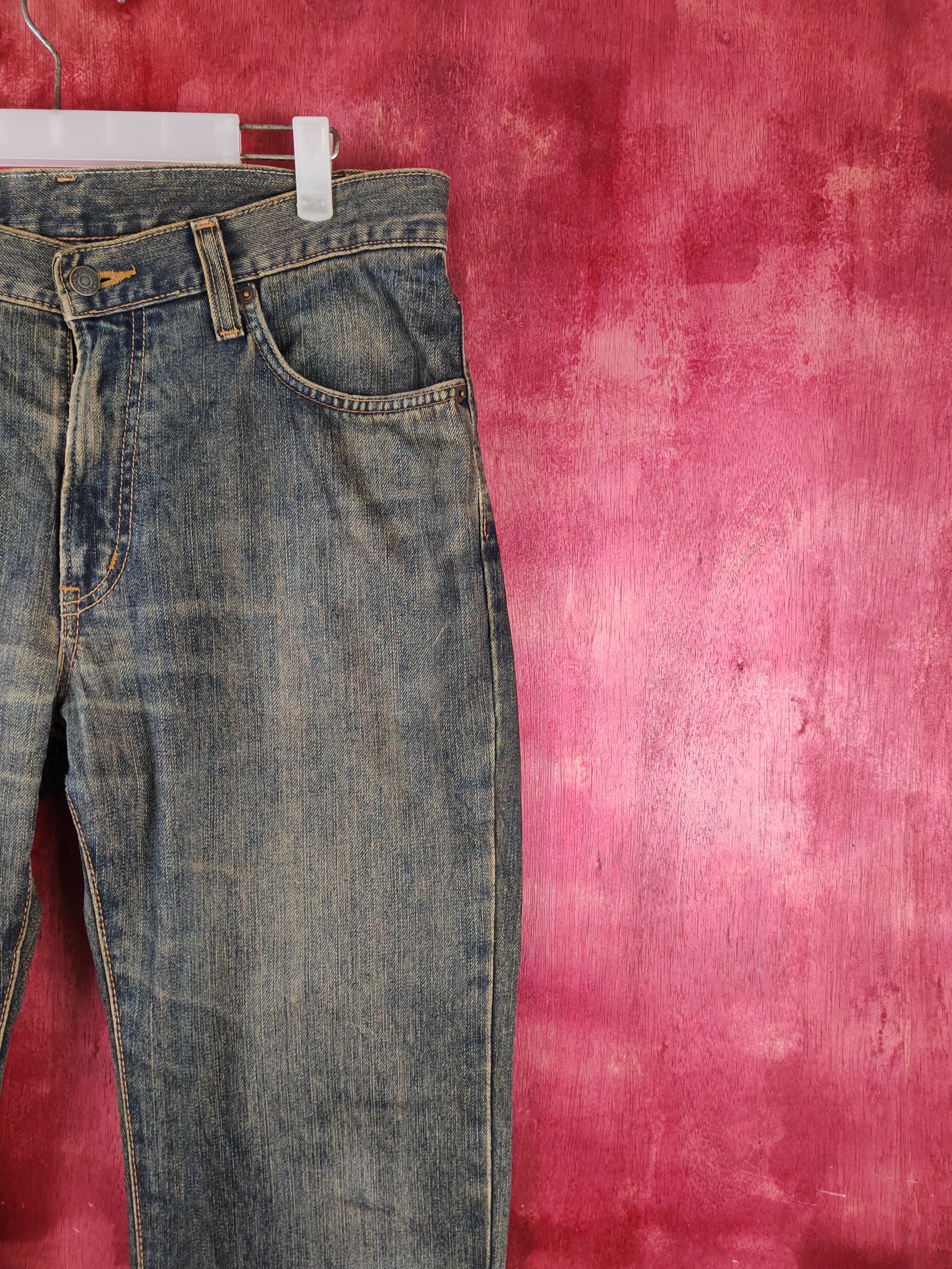 Edwin Edwin Dark Blue Faded Multipocket Denim #S1618 Size US 34 / EU 50 - 5 Thumbnail