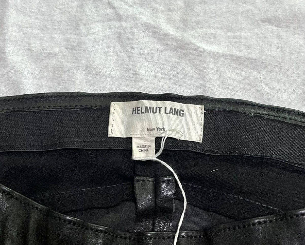 Helmut Lang Helmut Lang 2010 sample lamb leather pants Size 27" / US 4 / IT 40 - 3 Thumbnail