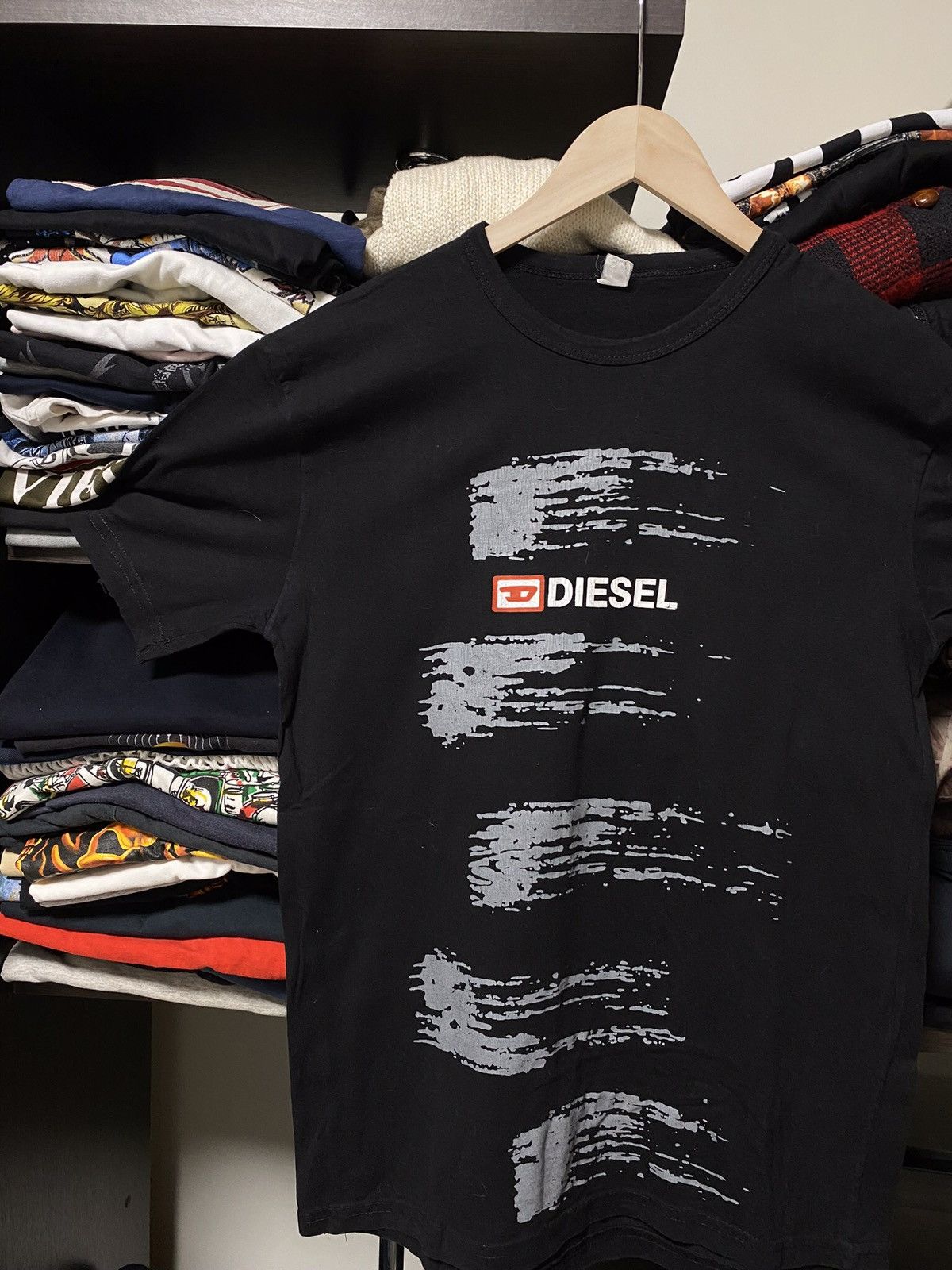 Diesel × Japanese Brand × Vintage Y2K Vintage Diesel Tee Shirt Archive Hype Size US L / EU 52-54 / 3 - 3 Thumbnail