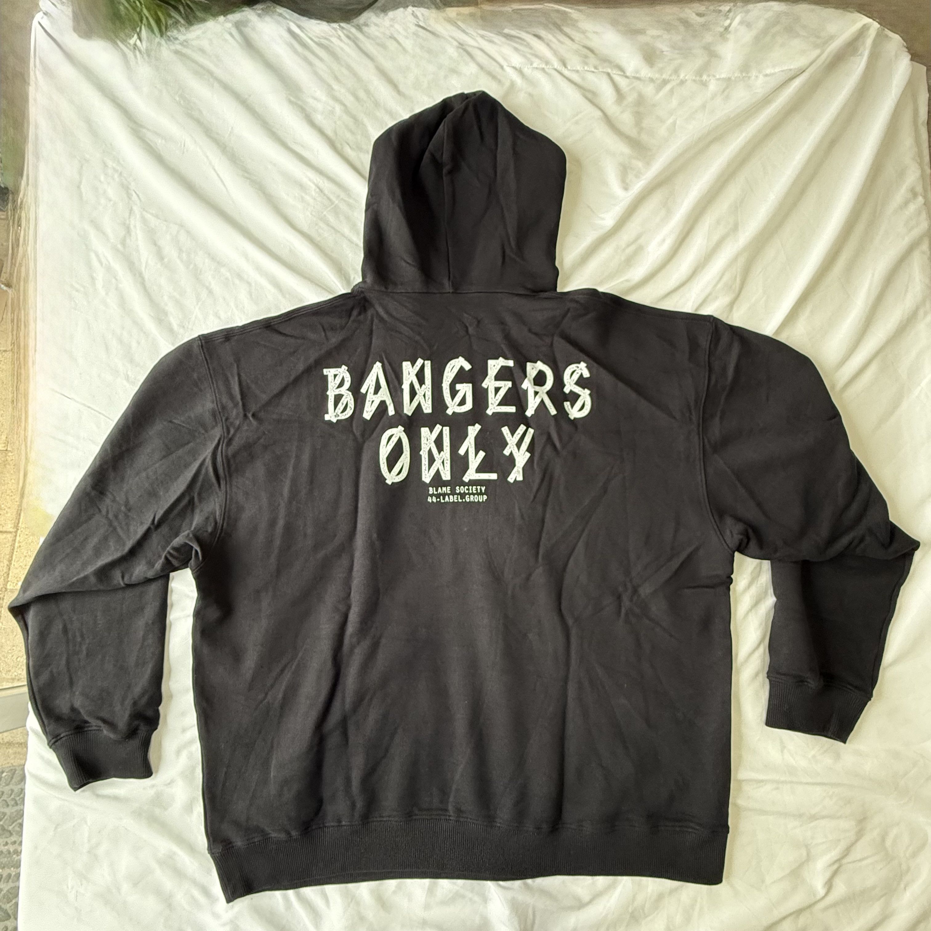 44 LABEL GROUP 44 Label Group "Bangers Only" Logo Graphic Hoodie Size US XXL / EU 58 / 5 - 7 Thumbnail