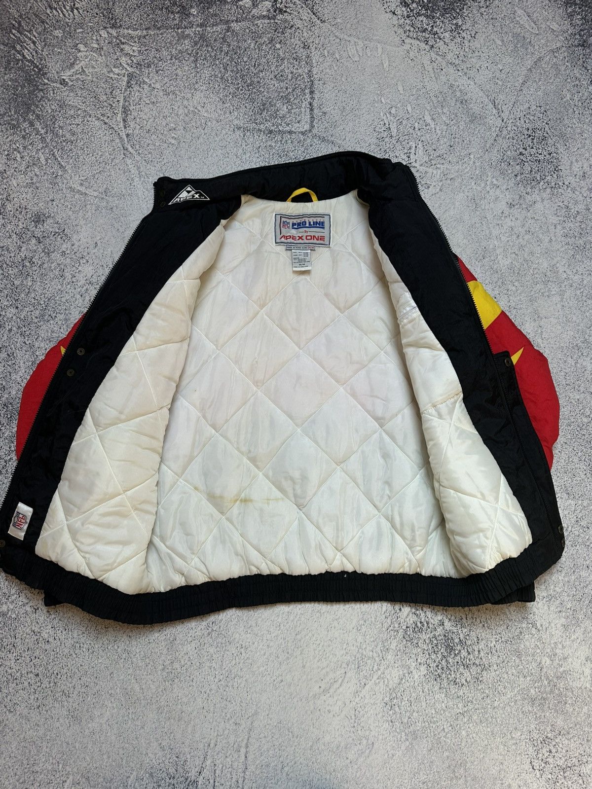 Apex One Vntg 80s NFL Kansas City Chiefs Pro Line by Apex One Jacket Size US M / EU 48-50 / 2 - 10 Thumbnail