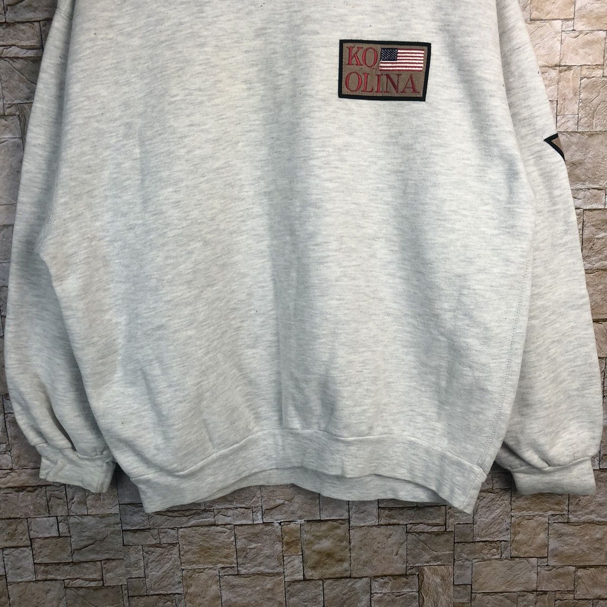 Japanese Brand SDI KoOlina Grey Sweatshirt #A191 Size US L / EU 52-54 / 3 - 3 Thumbnail