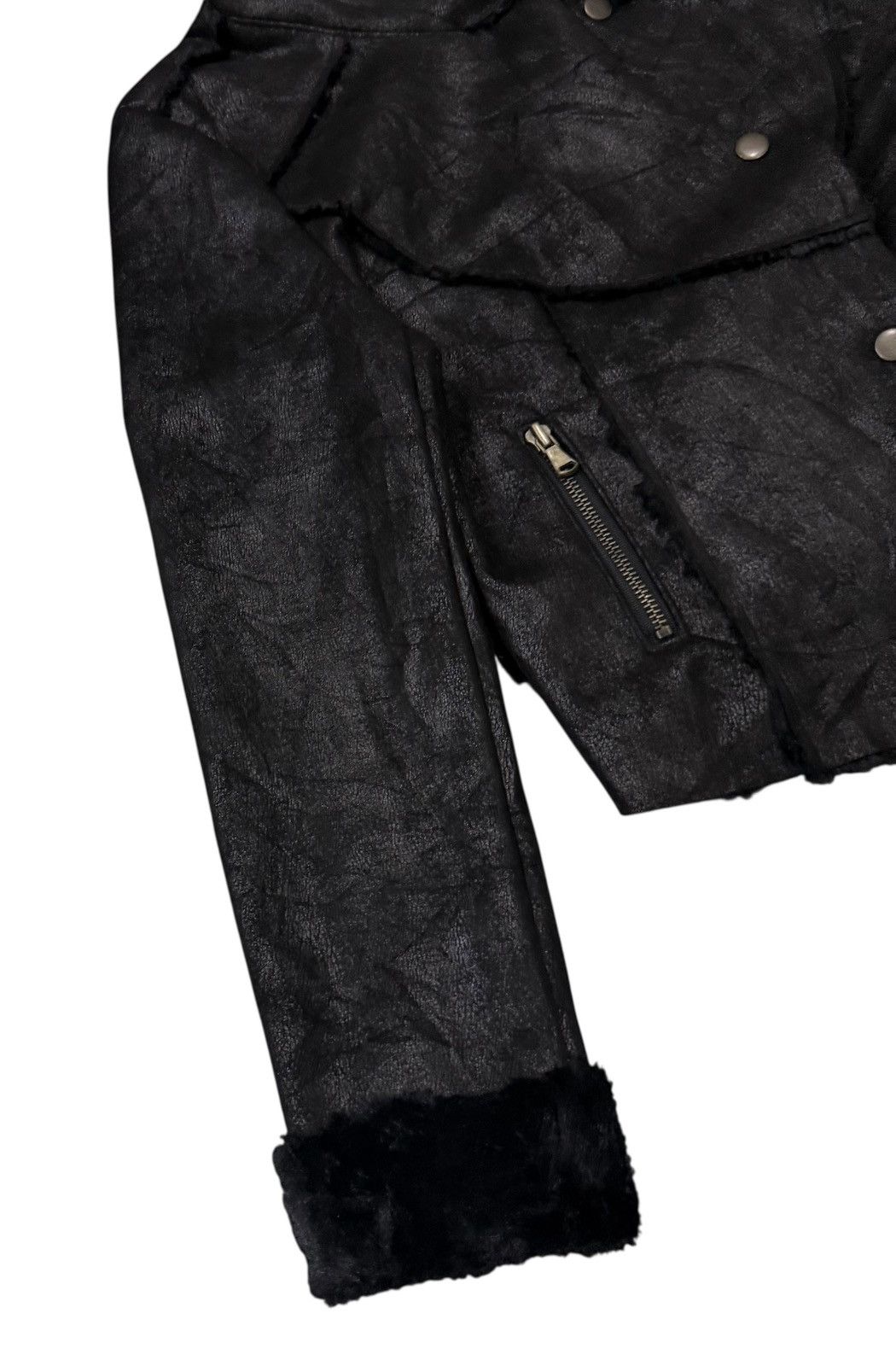 If Six Was Nine Vtg In The Marant Seditionaries Rick Owen Inspired Jacket Size S / US 4 / IT 40 - 6 Thumbnail