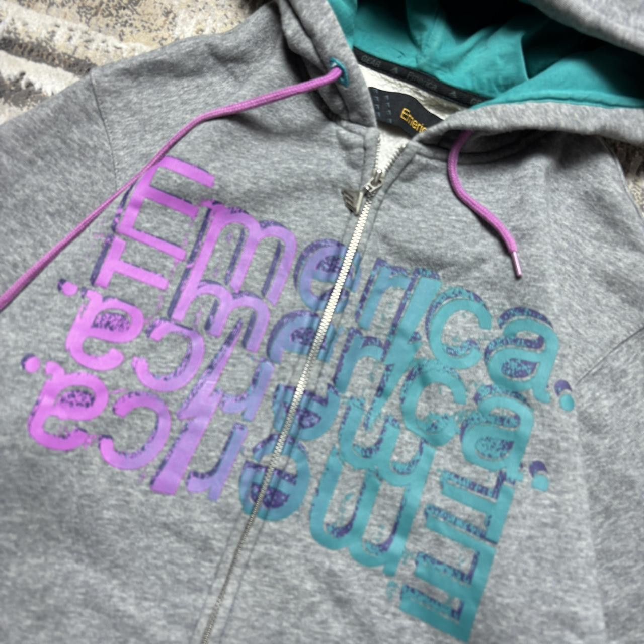 Emerica 00s Emerica Zip Hoodie Grey L Size US L / EU 52-54 / 3 - 3 Thumbnail