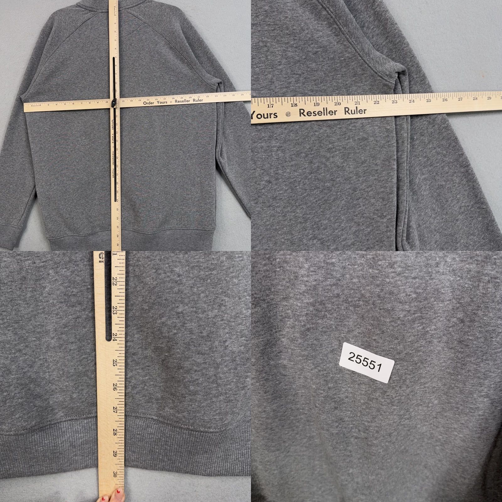 Champion Champion Mens Gray 1/4 Zip Sweatshirt Bozeman Montana Fleece Pullover L Large NWT Size US L / EU 52-54 / 3 - 9 Thumbnail