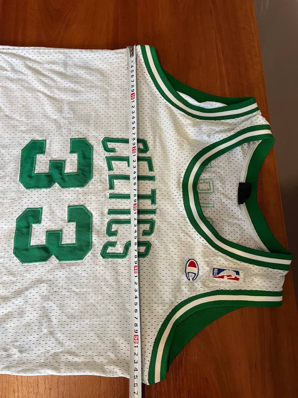 NBA VINTAGE BOSTON CELTICS #33 BIRD CHAMPION NBA JERSEY SIZE M Size US M / EU 48-50 / 2 - 14 Thumbnail