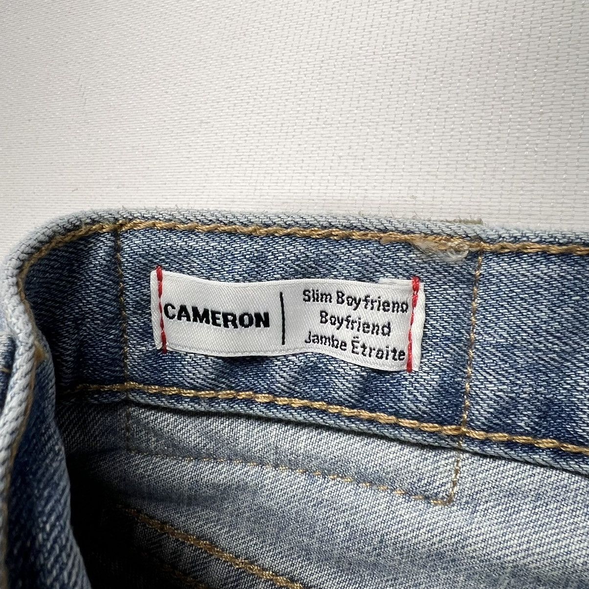 True Religion True Religion Jeans Blue Cameron Slim Boyfriend Grommet Size 27" / US 4 / IT 40 - 10 Thumbnail