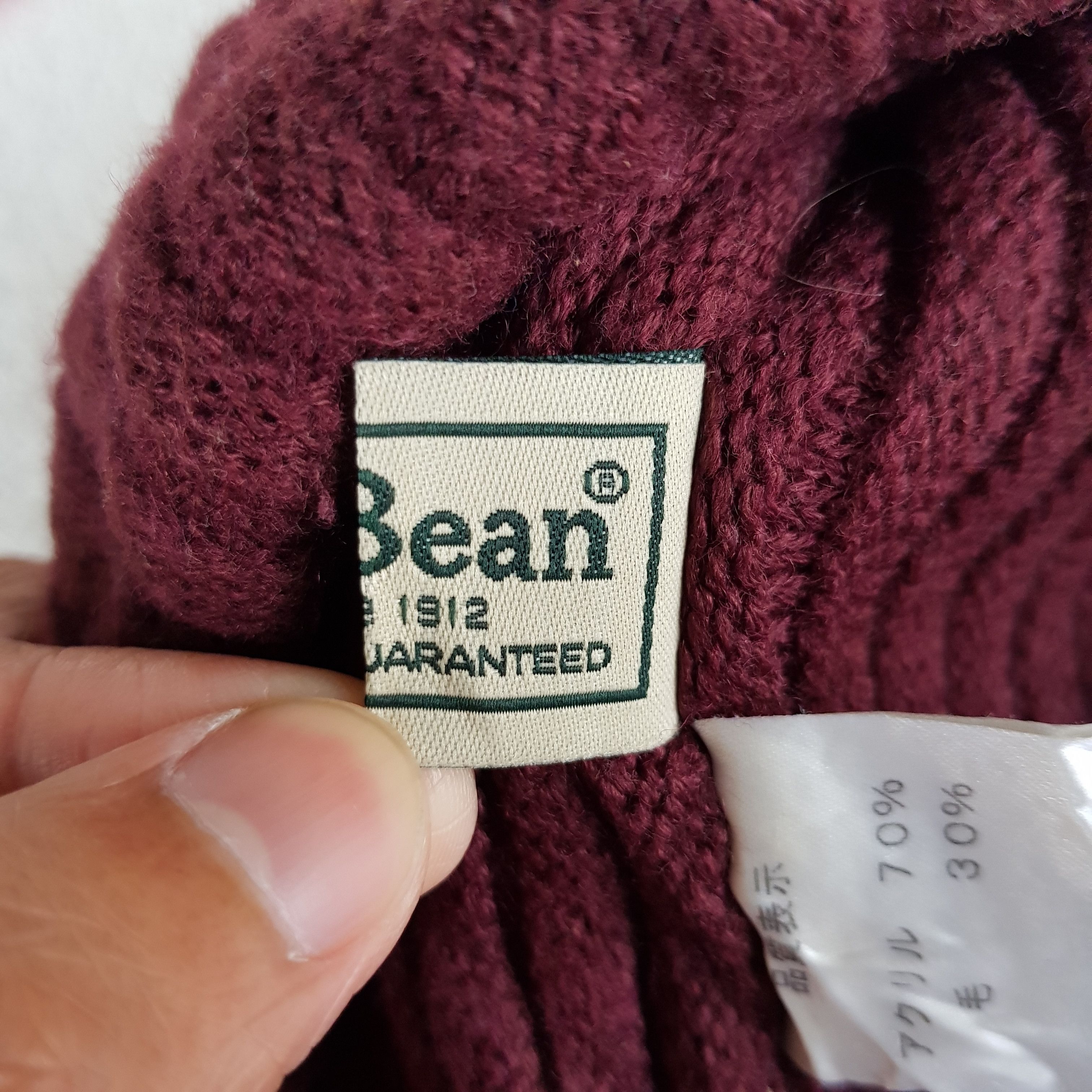 L.L. Bean Vintage L L Bean Beanie Wool Snow Ski Cap Hats. Size ONE SIZE - 8 Thumbnail
