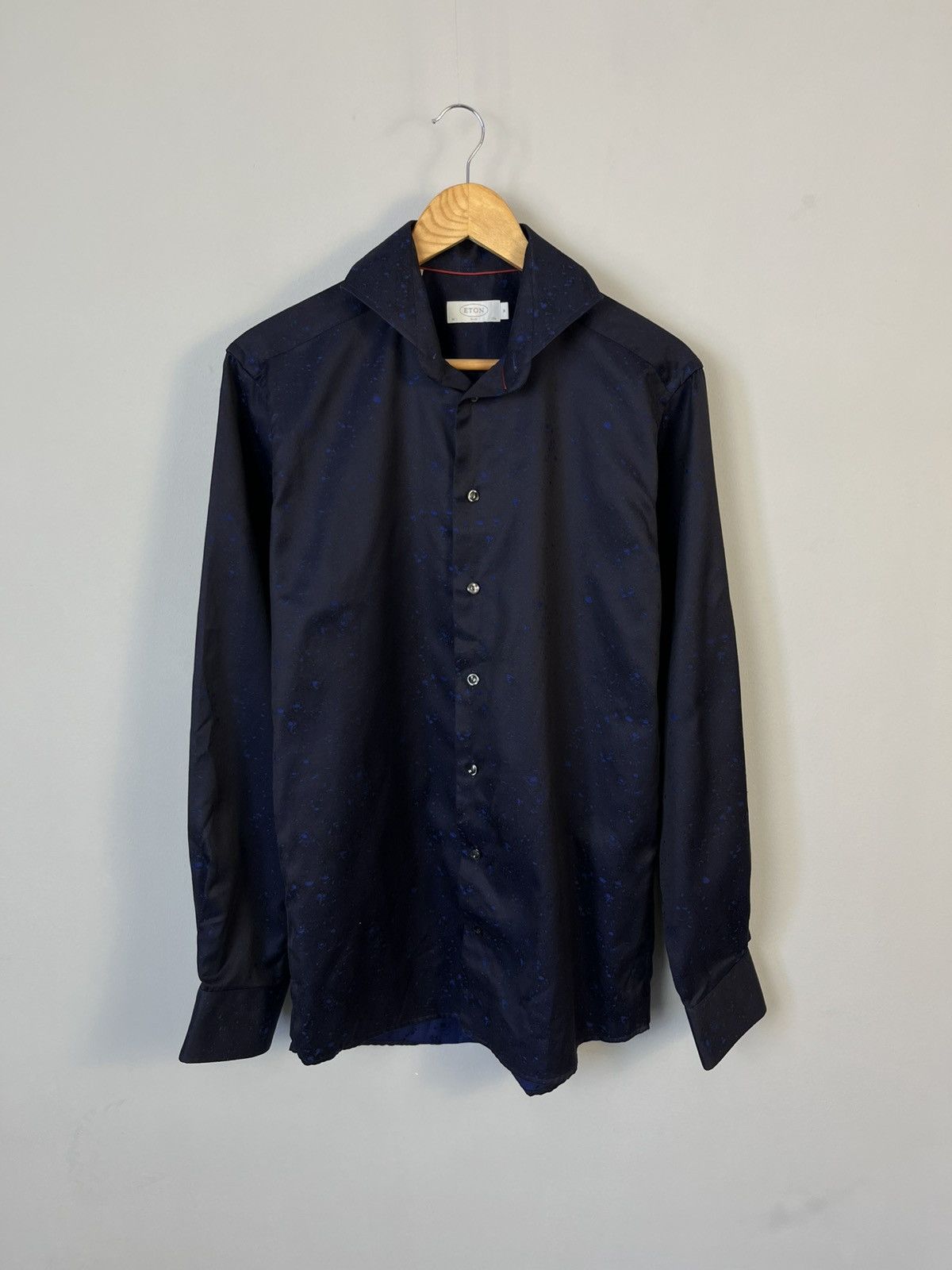 Eton Eton Luxury Cotton Long Sleeve Shirt Size US M / EU 48-50 / 2 - 1 Thumbnail