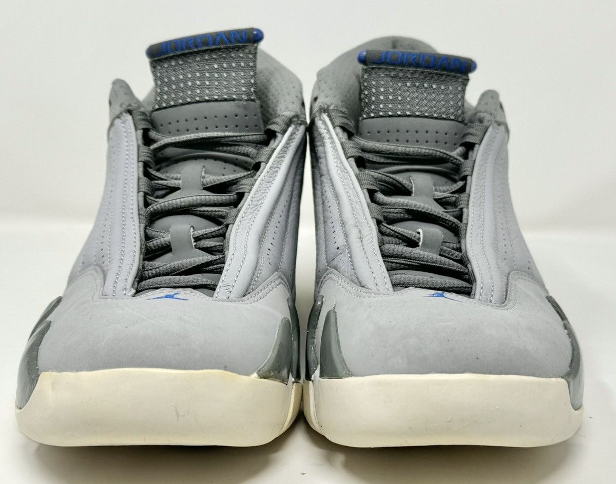 Jordan Brand × Nike Nike Air Jordan XIV 14 Wolf Grey 2014 Retro size 9 Size US 9 / EU 42 - 4 Thumbnail