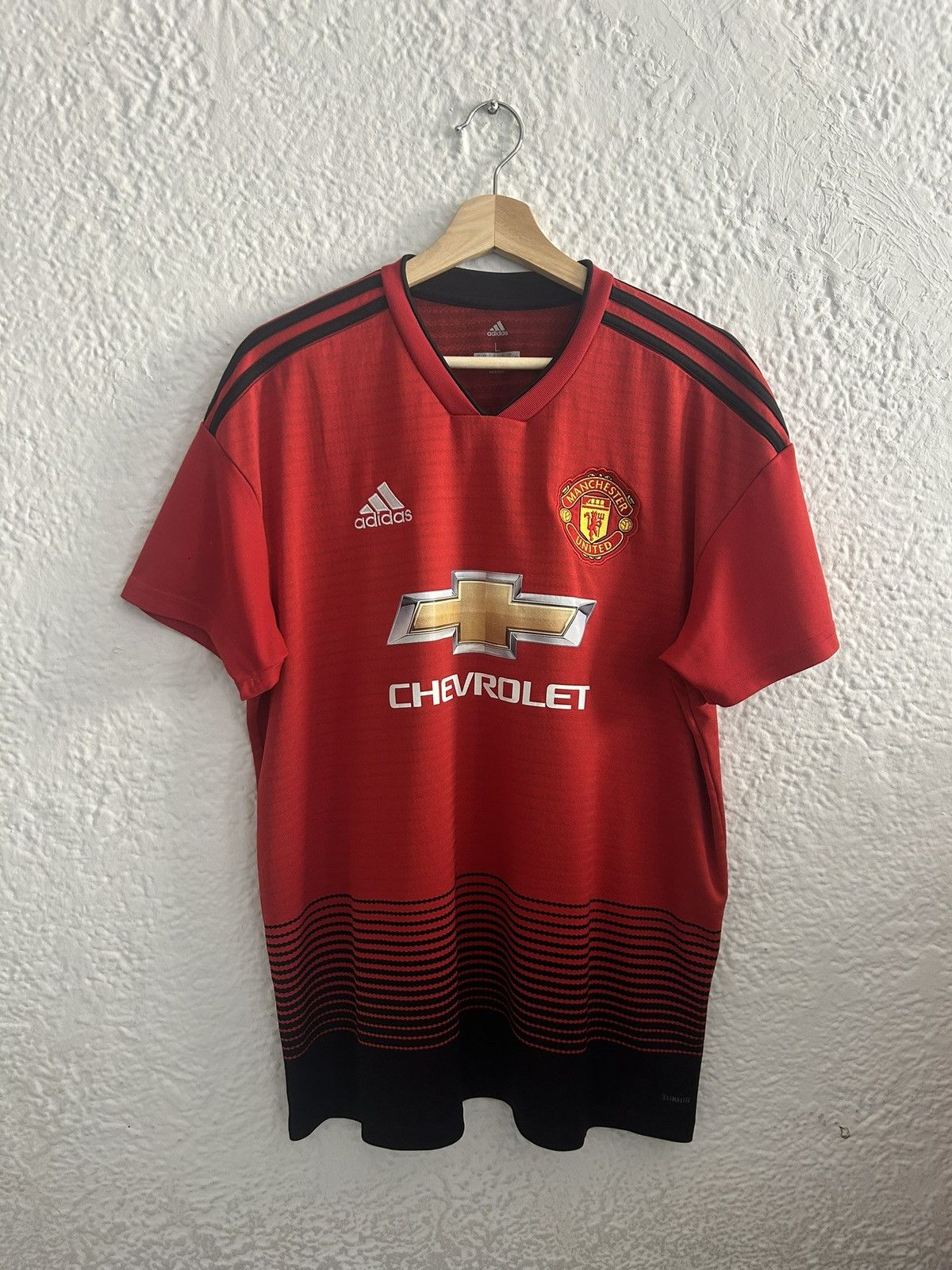 Adidas 2018-19 Marcus Rashford Manchester United Adidas Home Kit Size US L / EU 52-54 / 3 - 2 Thumbnail