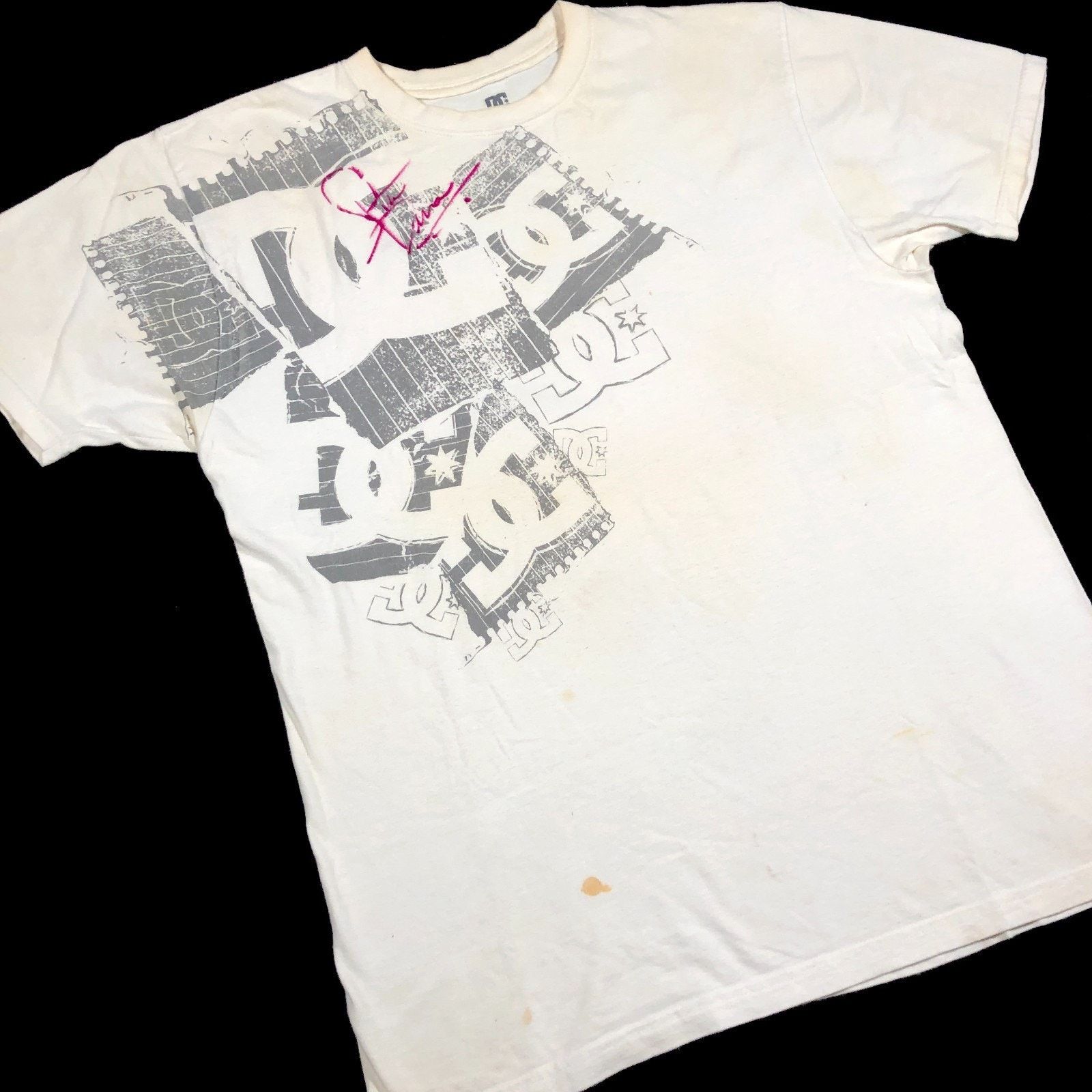 DC DC Shoes Abstract Art Signed Tee T Shirt Size Large L Size US L / EU 52-54 / 3 - 2 Thumbnail