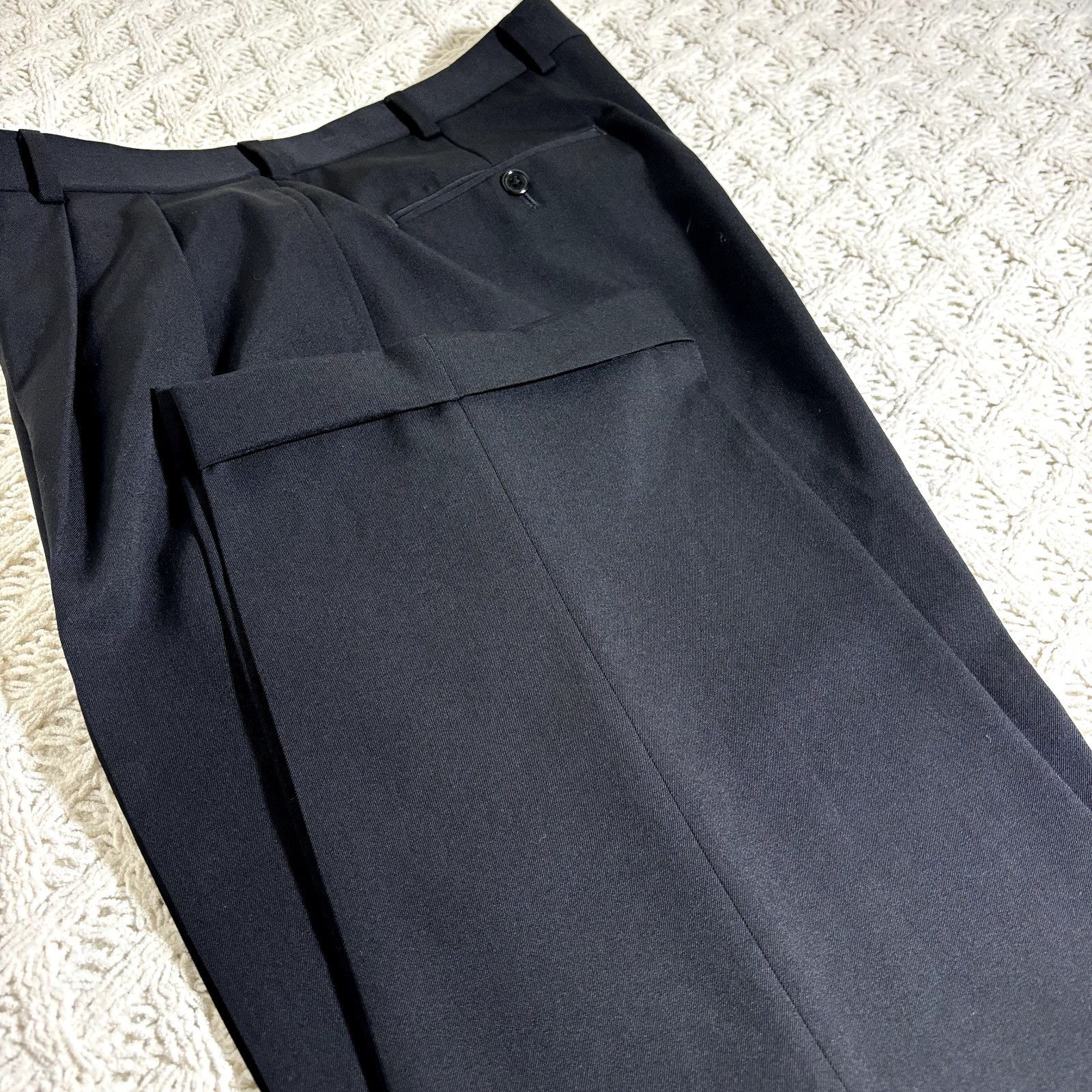 Brooks Brothers Brooks Brothers 1818 Madison Mens Dress Pants W36x31 Black W Size 36R - 1 Thumbnail