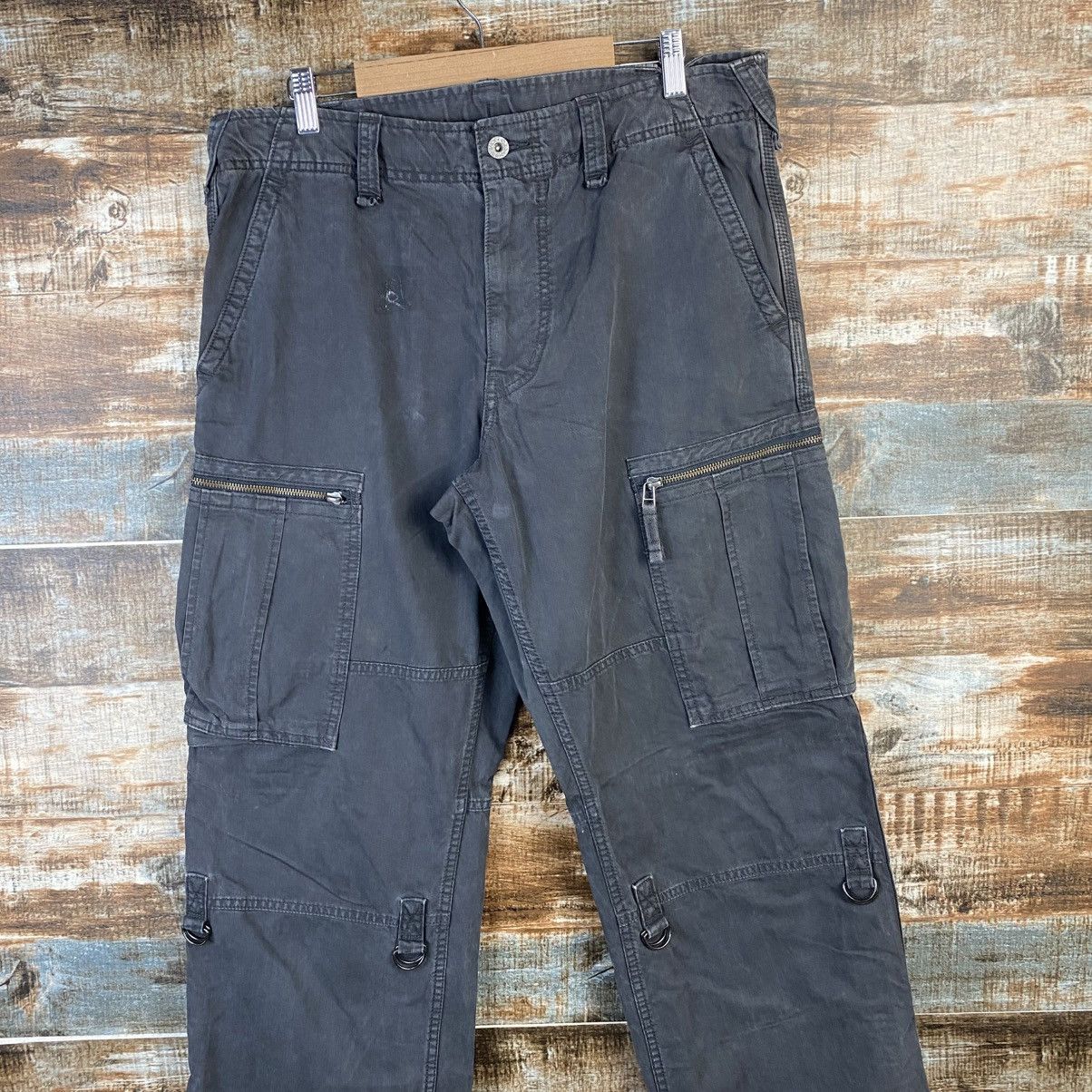 Other DL Uniqlo Black Cargo Multipocket Pants #C929 Size US 33 - 2 Thumbnail