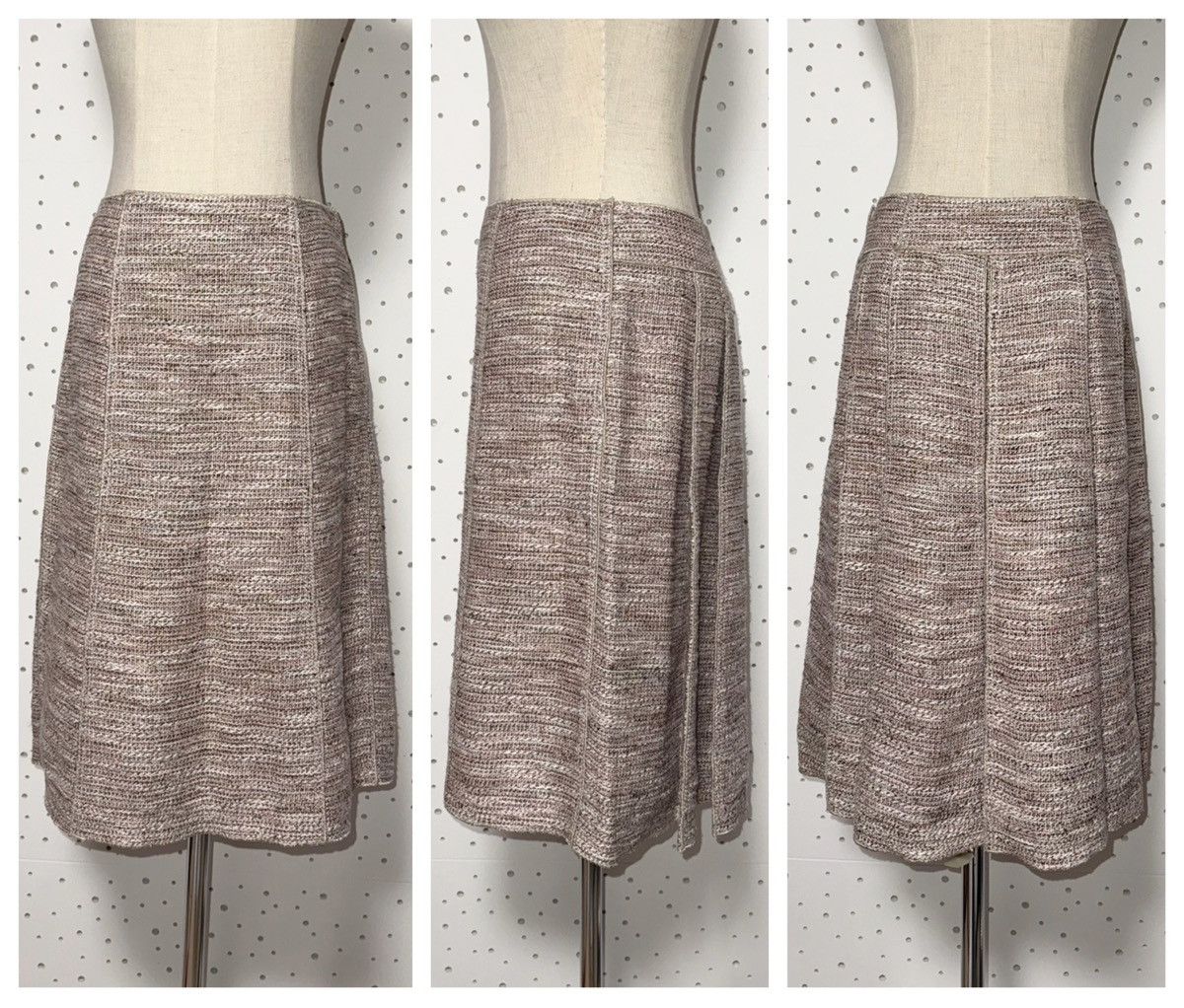 Louis Vuitton Authentic Louis Vuitton decorative beads tweed skirt suit 36 Size XS / US 0-2 / IT 36-38 - 8 Thumbnail
