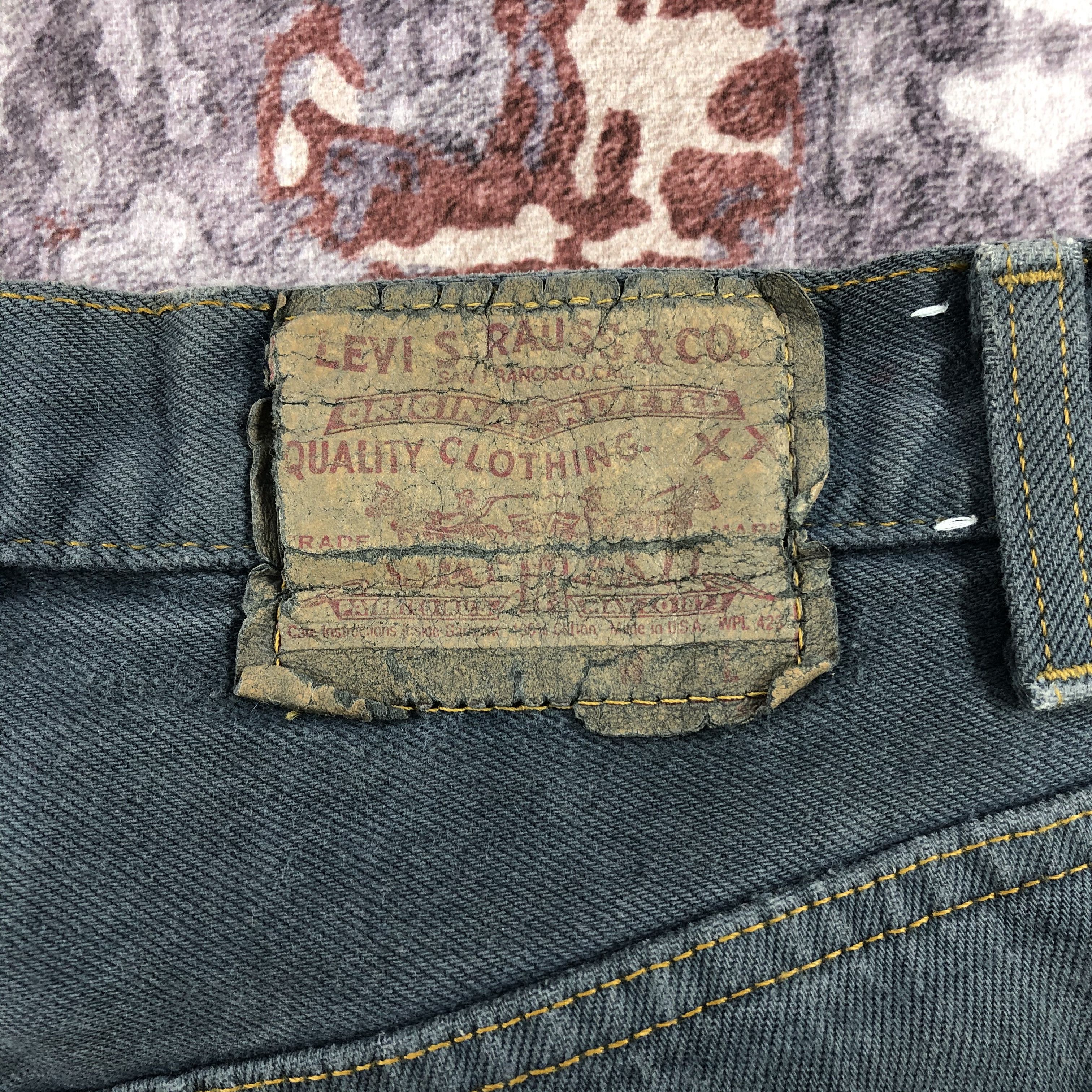 Levi's 90s Vintage Levis 501 Earth Tone Jeans-JM2400 Size US 32 / EU 48 - 7 Thumbnail