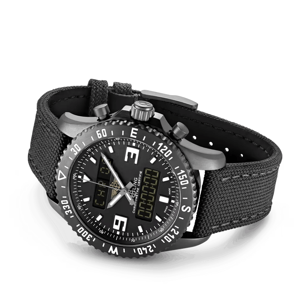 Breitling o1mt1gz0125 Size: OS / Chronospace Military Watch in Black Size ONE SIZE - 3 Thumbnail